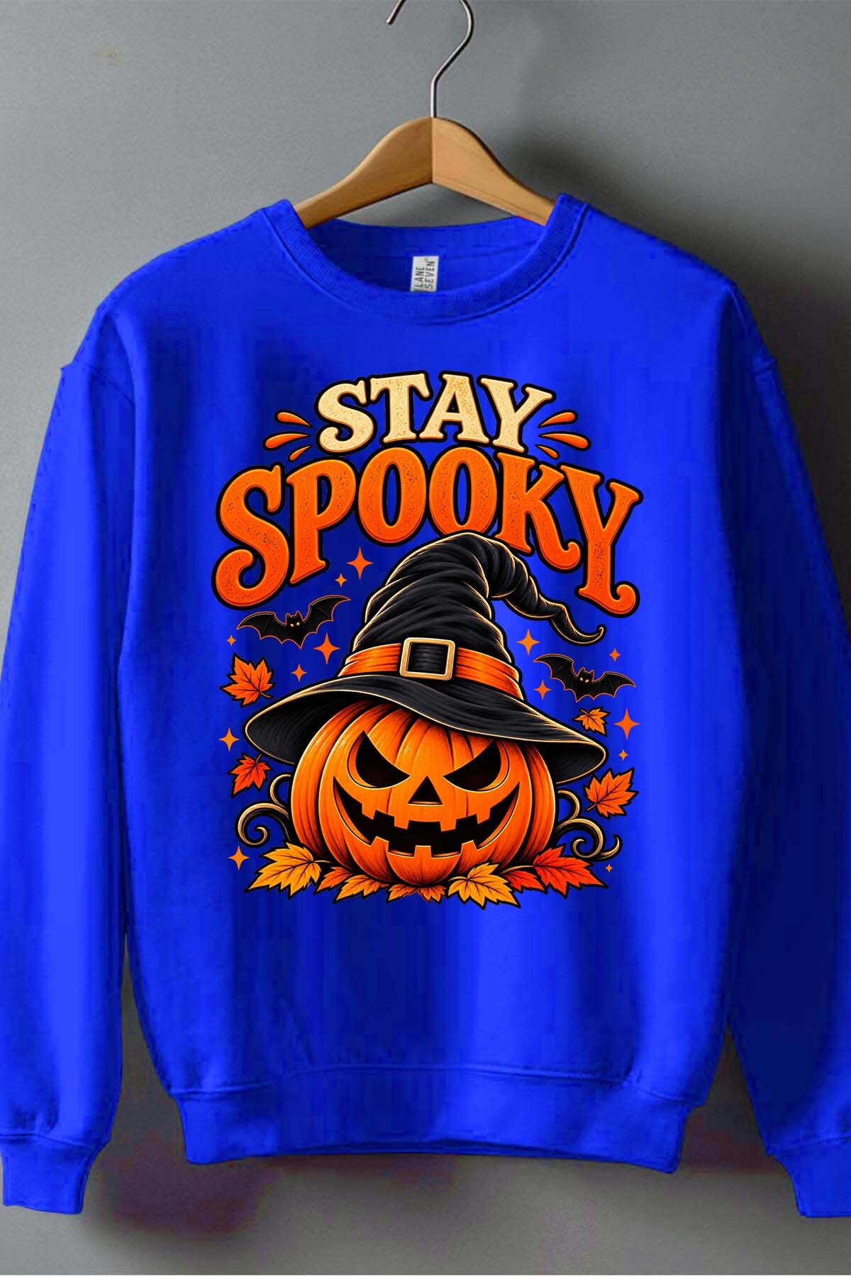 Grossiste I.A.L.D FRANCE - Stay spooky halloween - Sweat Col Rond Garçon