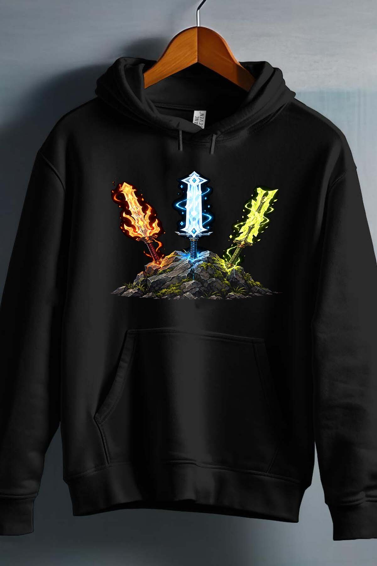 Mayorista I.A.L.D FRANCE - Elemental swords btow - Sudadera con Capucha Niño
