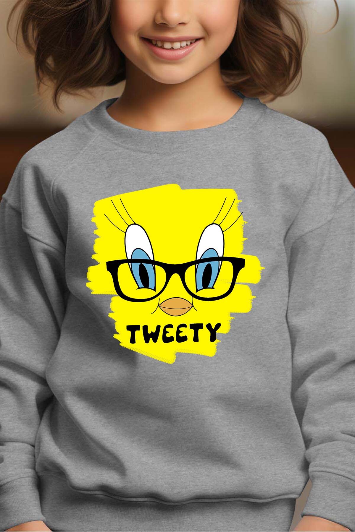 Großhändler I.A.L.D FRANCE - Teety FACE k - Rundhals-Sweatshirt Mädchen