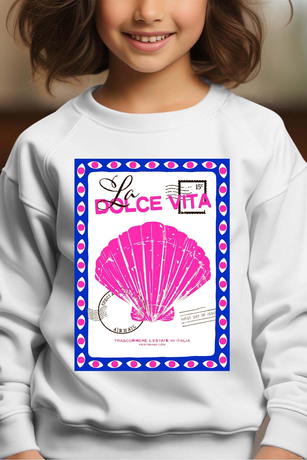 Grossiste I.A.L.D FRANCE - Dolce vita JB - Sweat Col Rond Fille