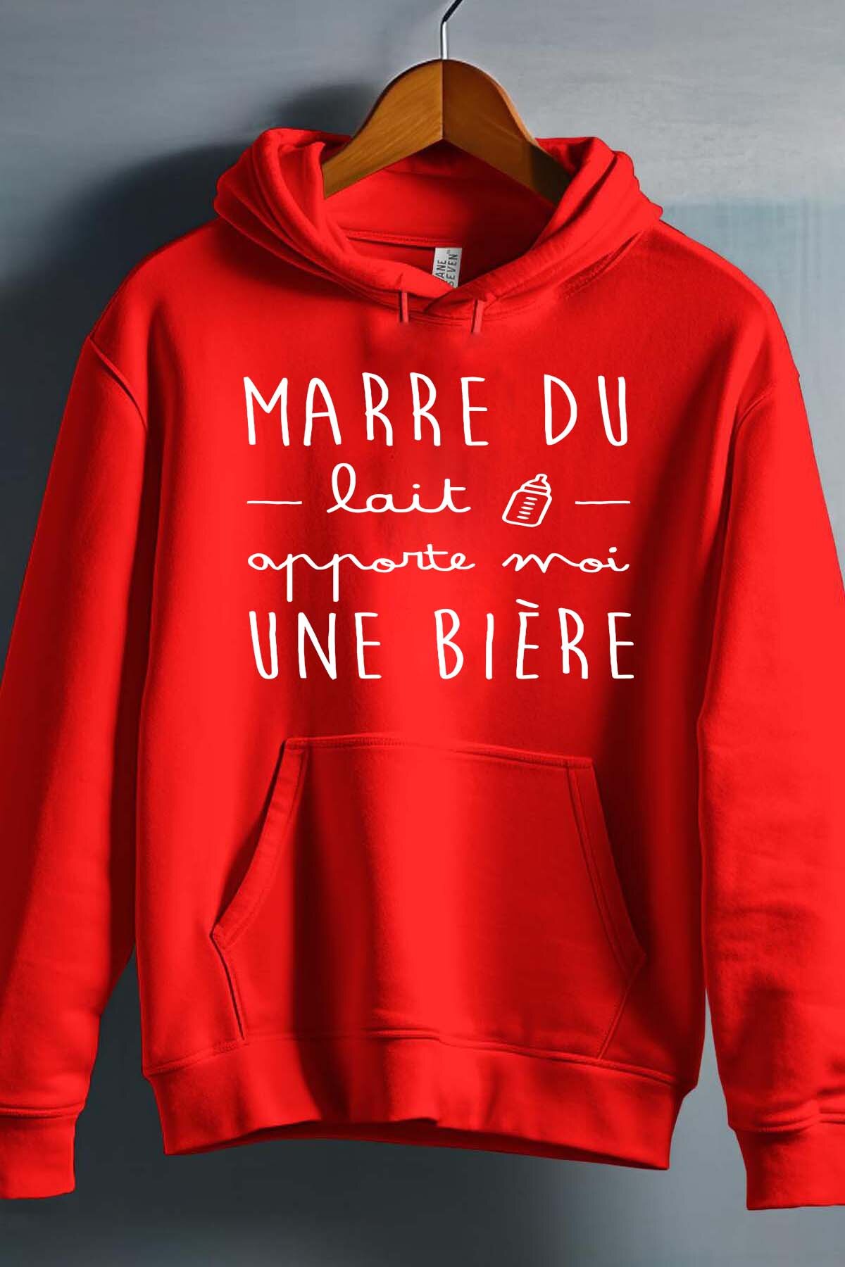 Grossiste I.A.L.D FRANCE - Marre lait apporte bière - Sweat Capuche Garçon