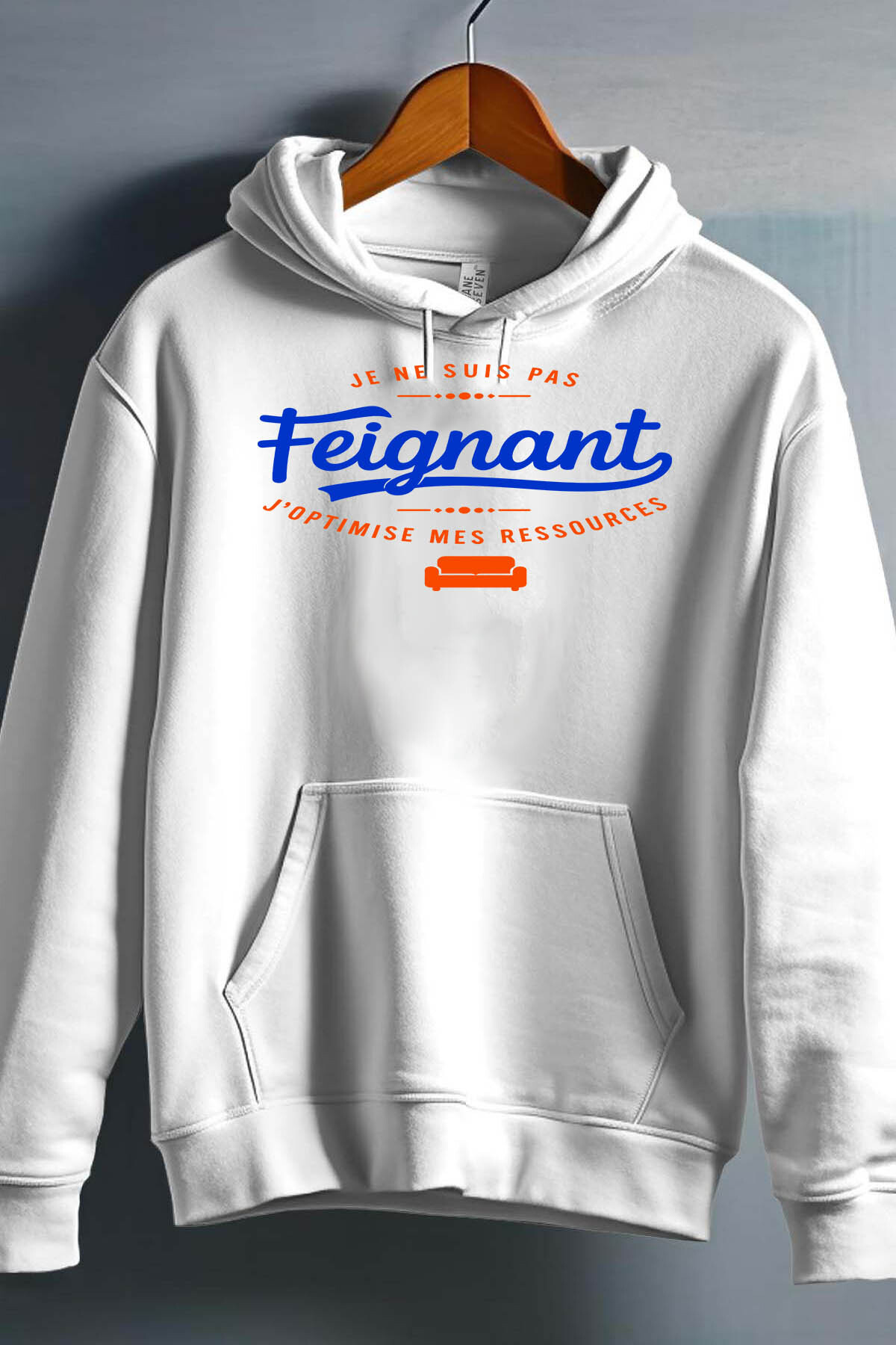 Grossiste I.A.L.D FRANCE - Feignant Optimise - Sweat Capuche Garçon