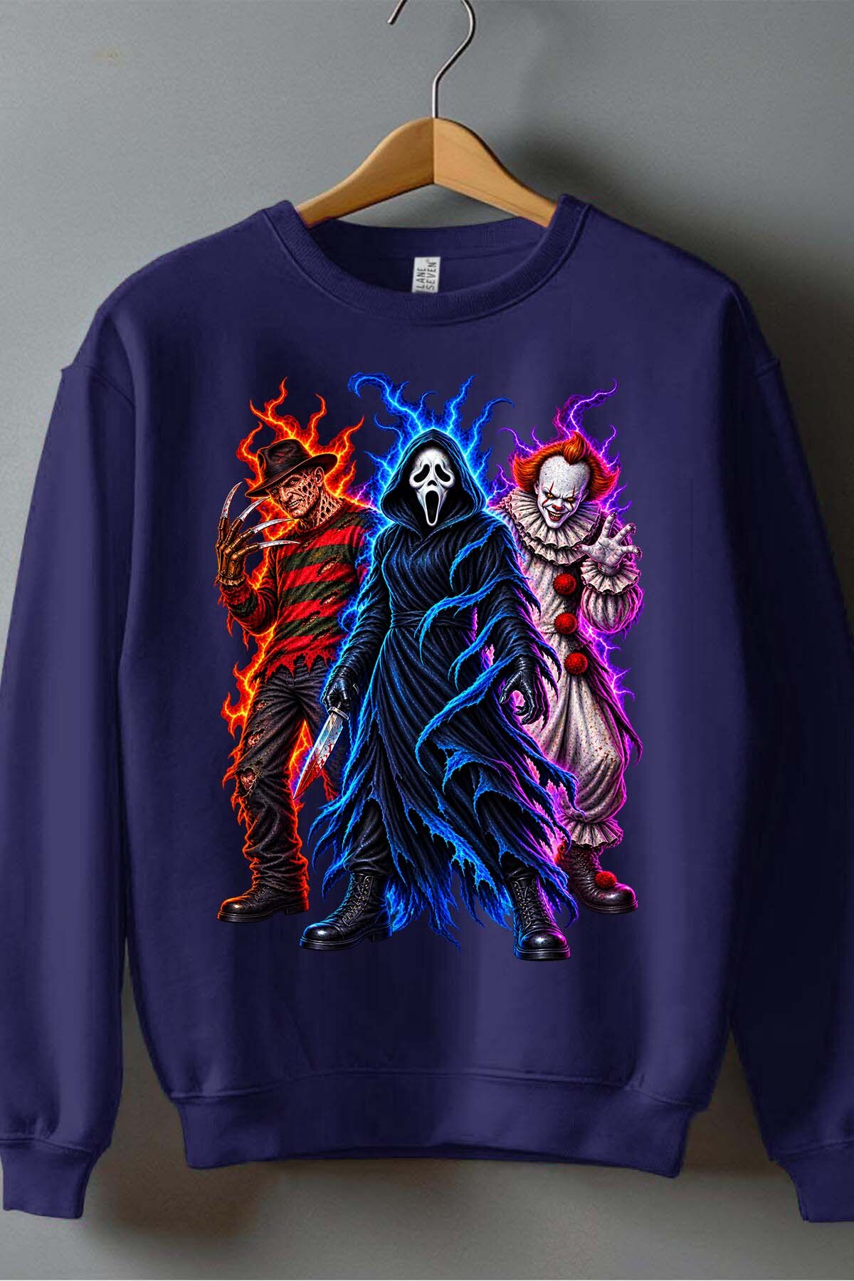 Grossiste I.A.L.D FRANCE - Fearless halloween - Sweat Col Rond Garçon