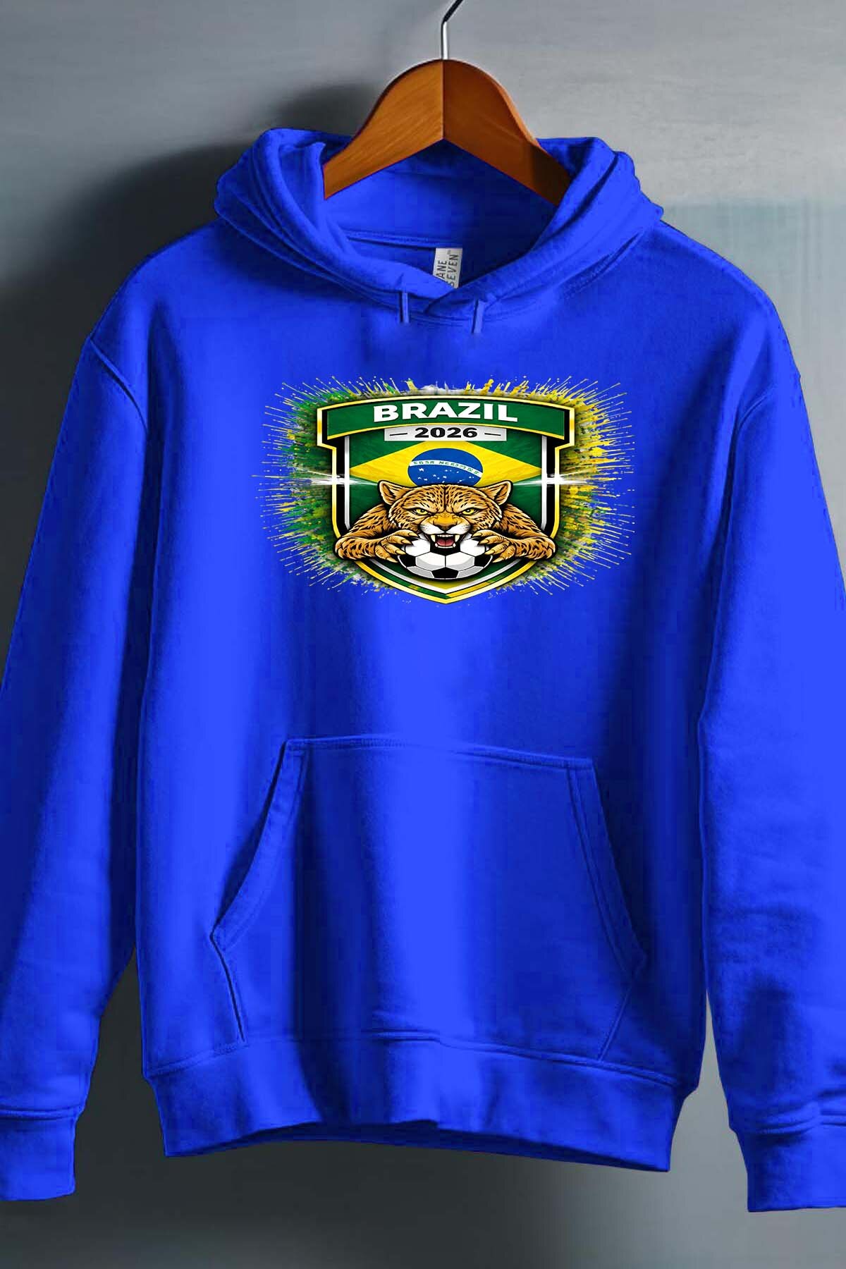 Grossiste I.A.L.D FRANCE - Patch brasil - Sweat Capuche Garçon