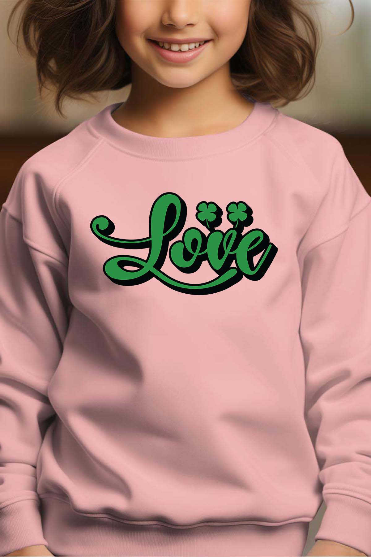 Mayorista I.A.L.D FRANCE - Love Irl - Sweinshirt Round Girl