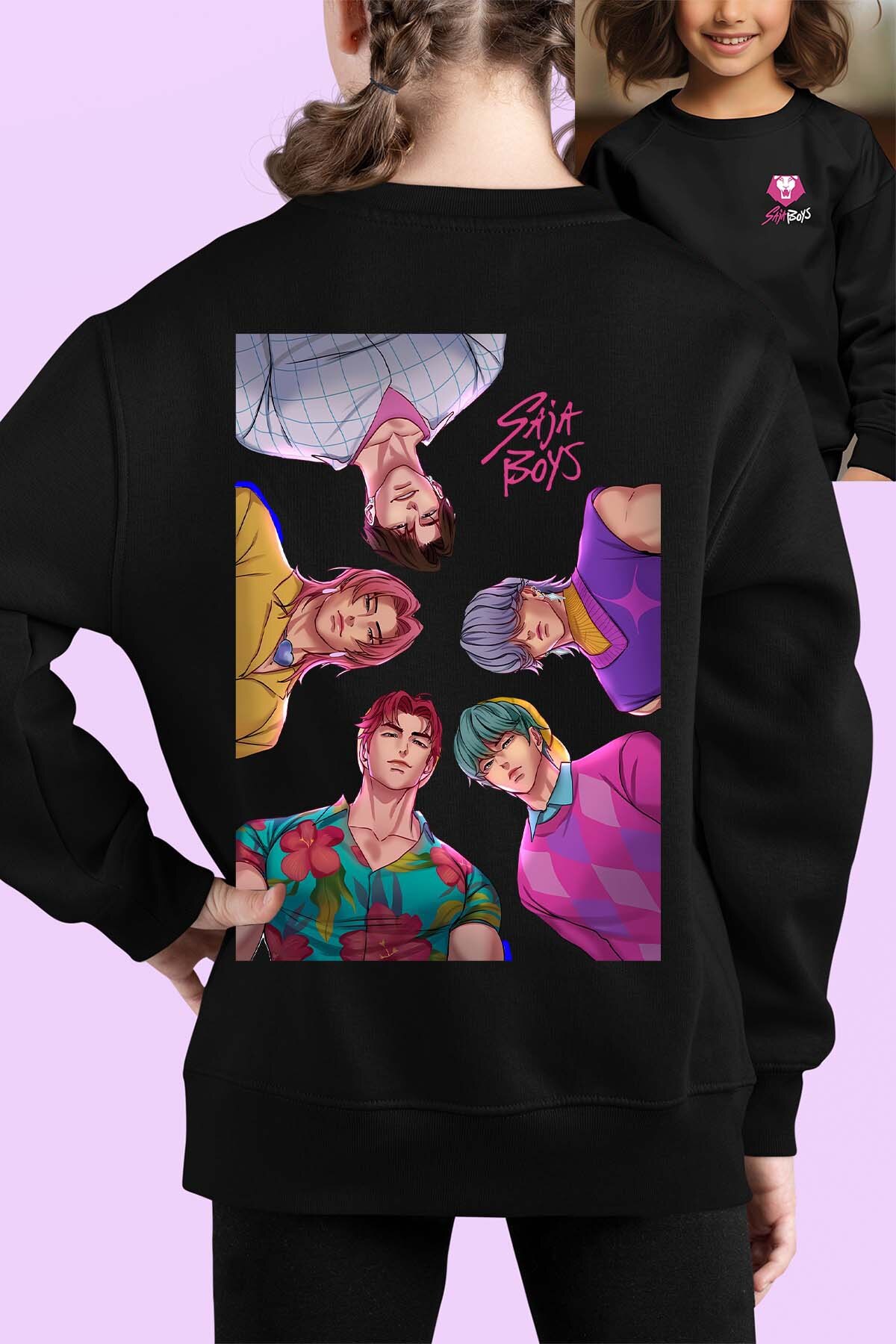 Grossiste I.A.L.D FRANCE - See Saja - Sweat Col Rond Fille