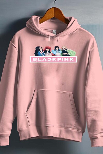 Grossiste I.A.L.D FRANCE - black pink - Sweat Capuche Fille Grossiste I.A.L.D FRANCE - black pink - Sweat Capuche Fille