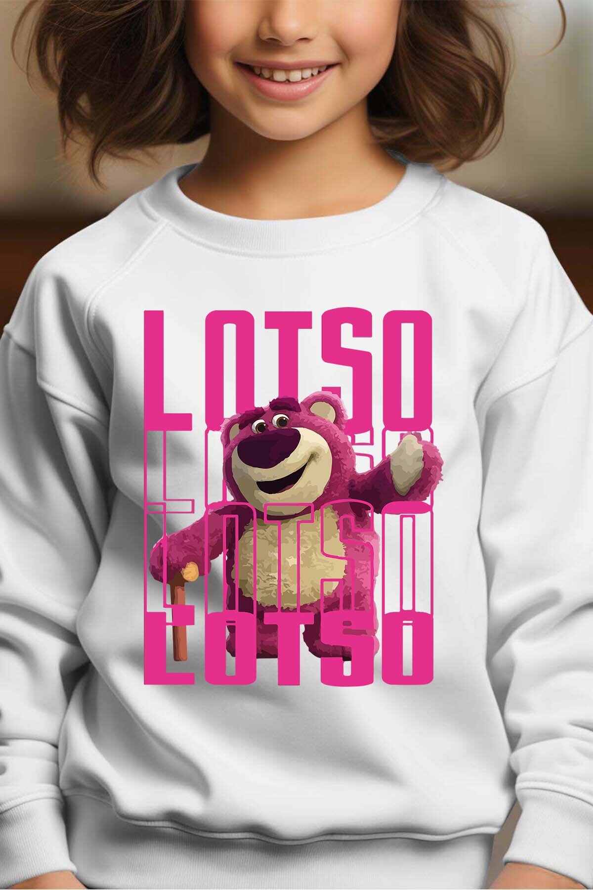 Mayorista I.A.L.D FRANCE - Lotso Multi - Sudadera con cuello redondo para niña