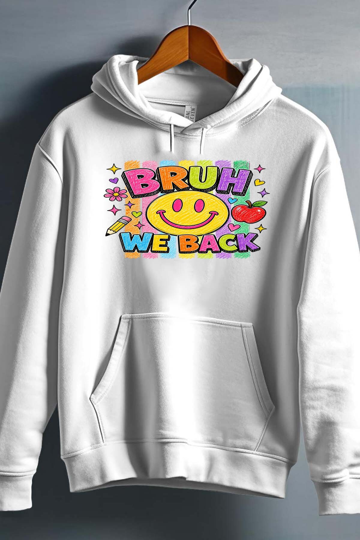 Grossiste I.A.L.D FRANCE - BRUH we back - Sweat Capuche Fille