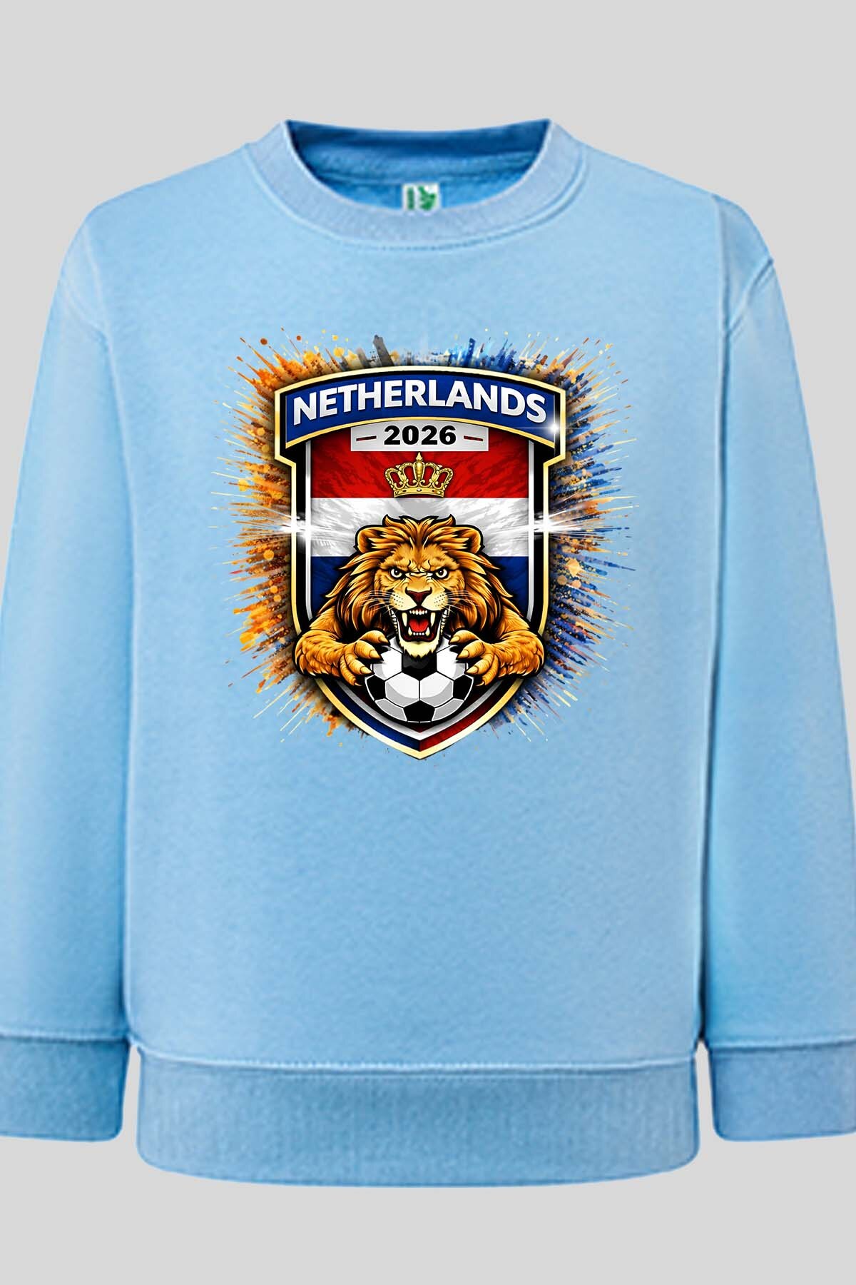 Grossiste I.A.L.D FRANCE - Patch Netherland - Sweat Col Rond Garçon