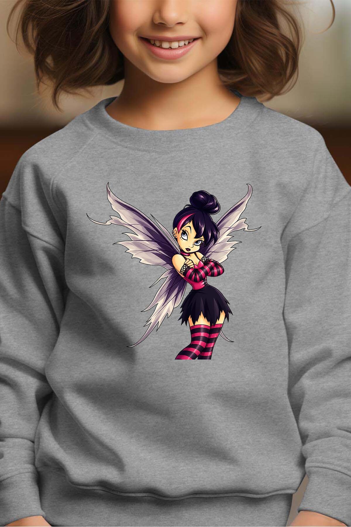 Wholesaler I.A.L.D FRANCE - Dark thinker bell - Crewneck sweatshirt Girl