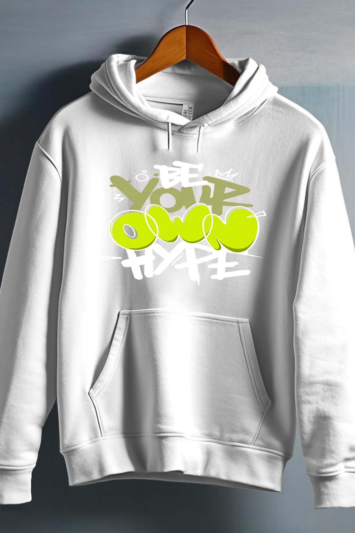 Grossiste I.A.L.D FRANCE - Be your own hype BLANC - Sweat Capuche Garçon
