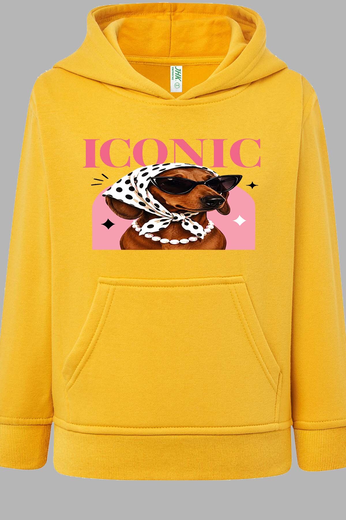 Wholesaler I.A.L.D FRANCE - iconic chien wom - Hooded sweatshirt Girl