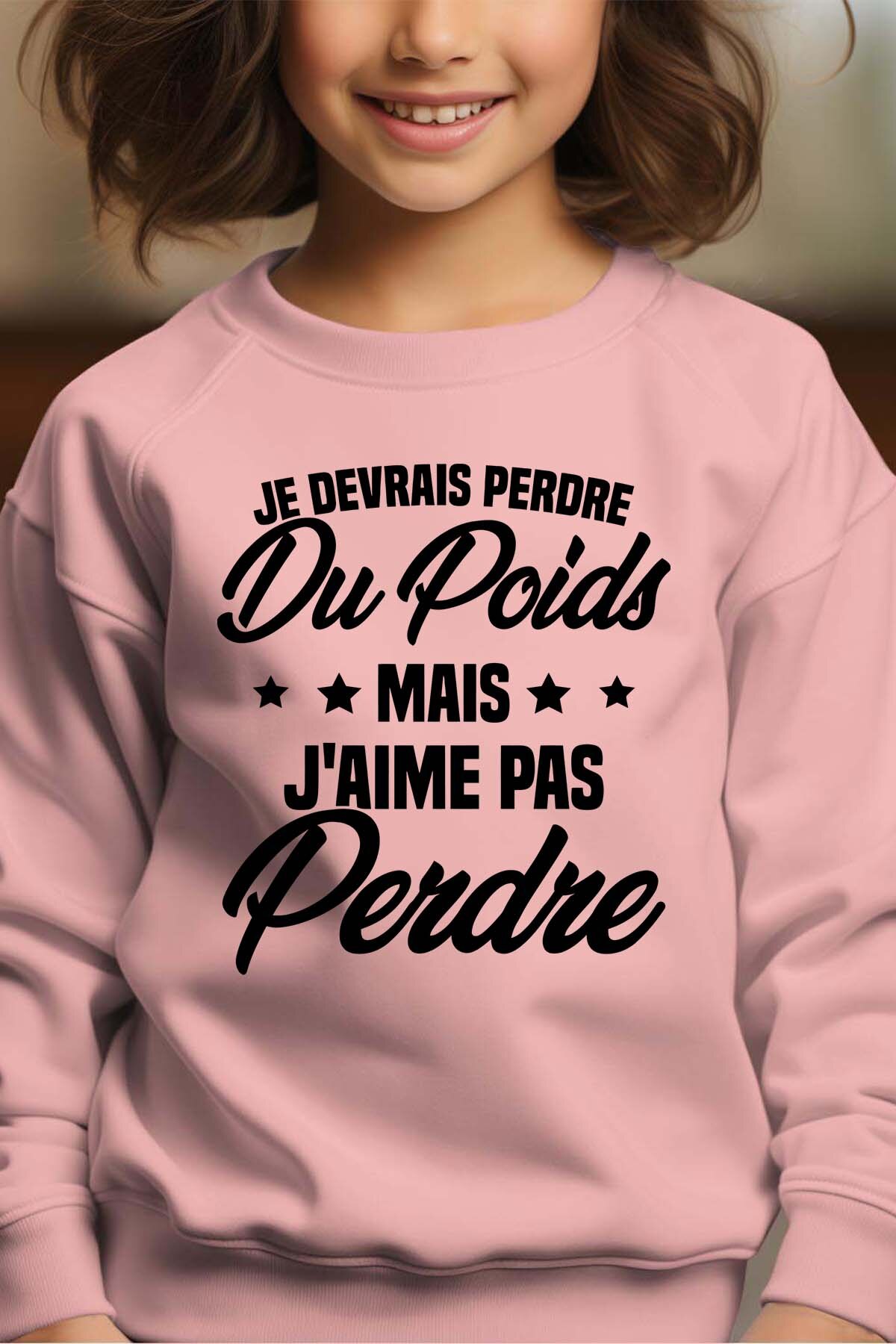 Großhändler I.A.L.D FRANCE - Abnehmen Abnehmen - Rundhals-Sweatshirt Mädchen