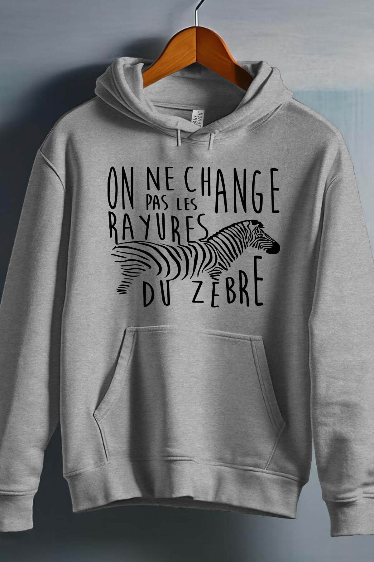 Wholesaler I.A.L.D FRANCE - rayures zebre - Hooded sweatshirt Girl