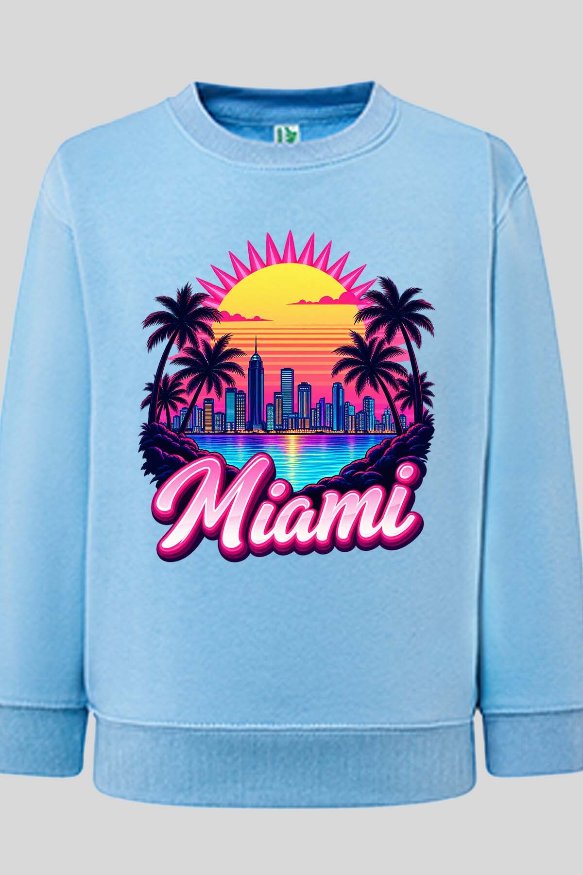 Wholesaler I.A.L.D FRANCE - 00 miami vintage - Crewneck sweatshirt Boy