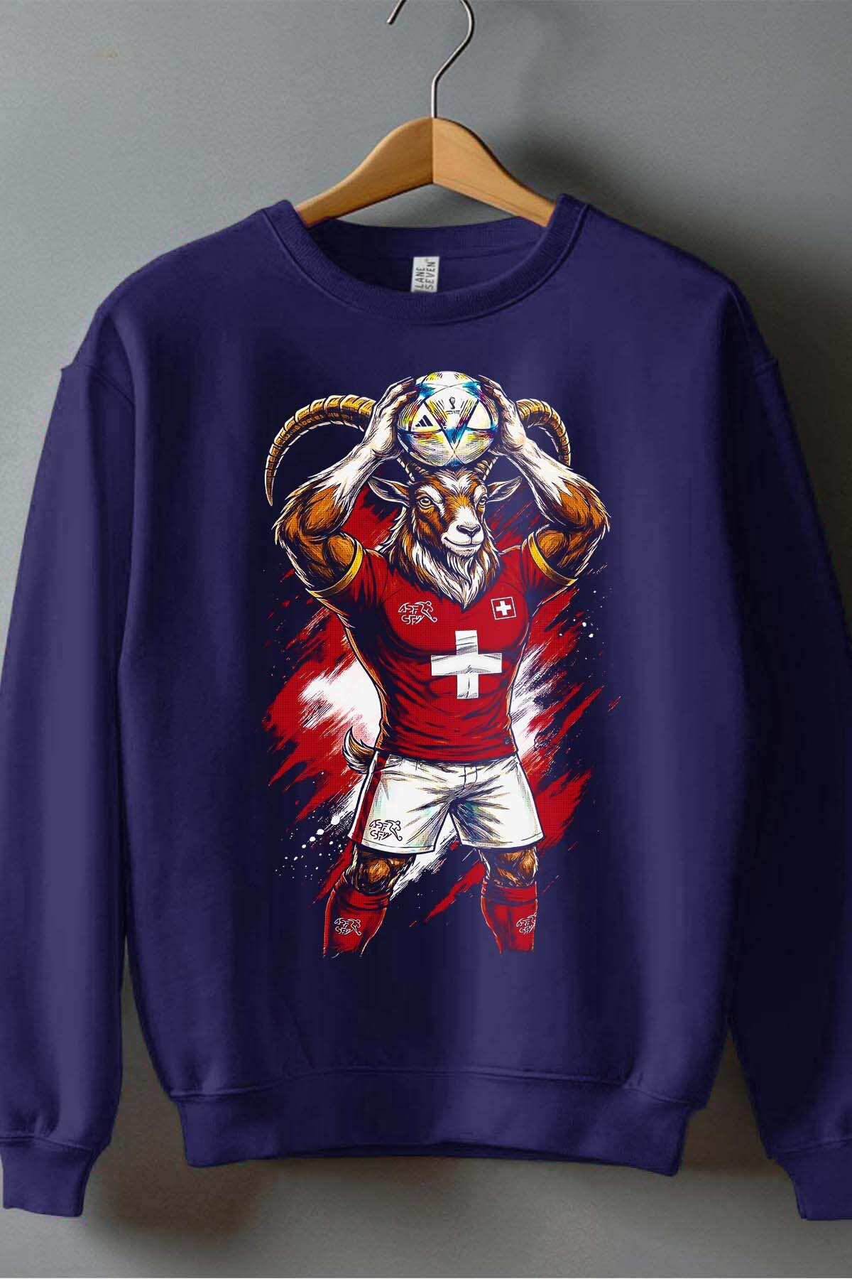 Grossiste I.A.L.D FRANCE - Suiça 1 Mascot - Sweat Col Rond Garçon