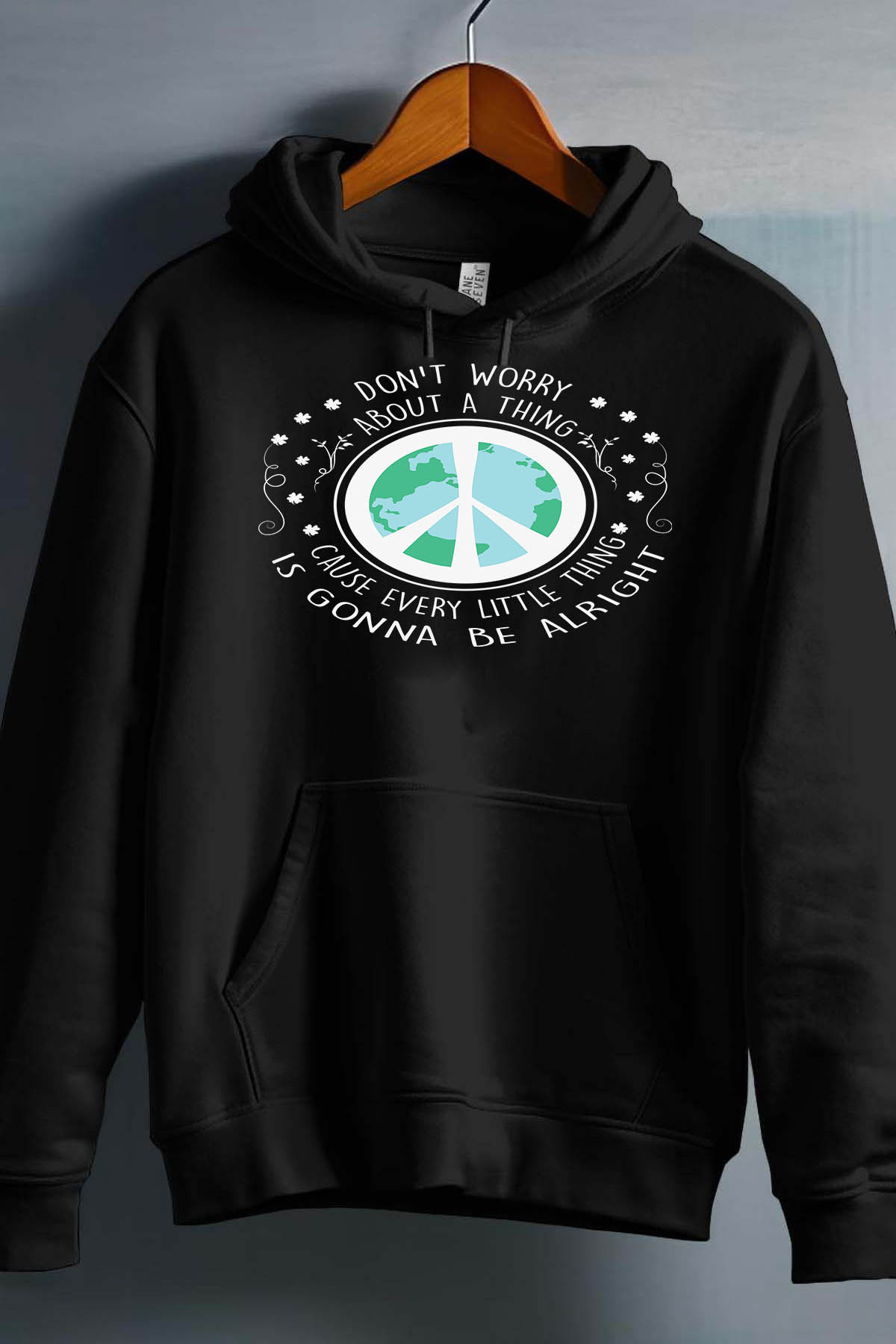 Wholesaler I.A.L.D FRANCE - Peace worry BLANC - Hooded sweatshirt Boy