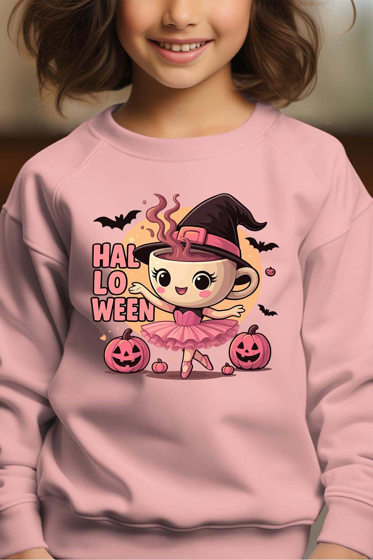 Mayorista I.A.L.D FRANCE - Capuchina Halloween - Sudadera con cuello redondo Niña