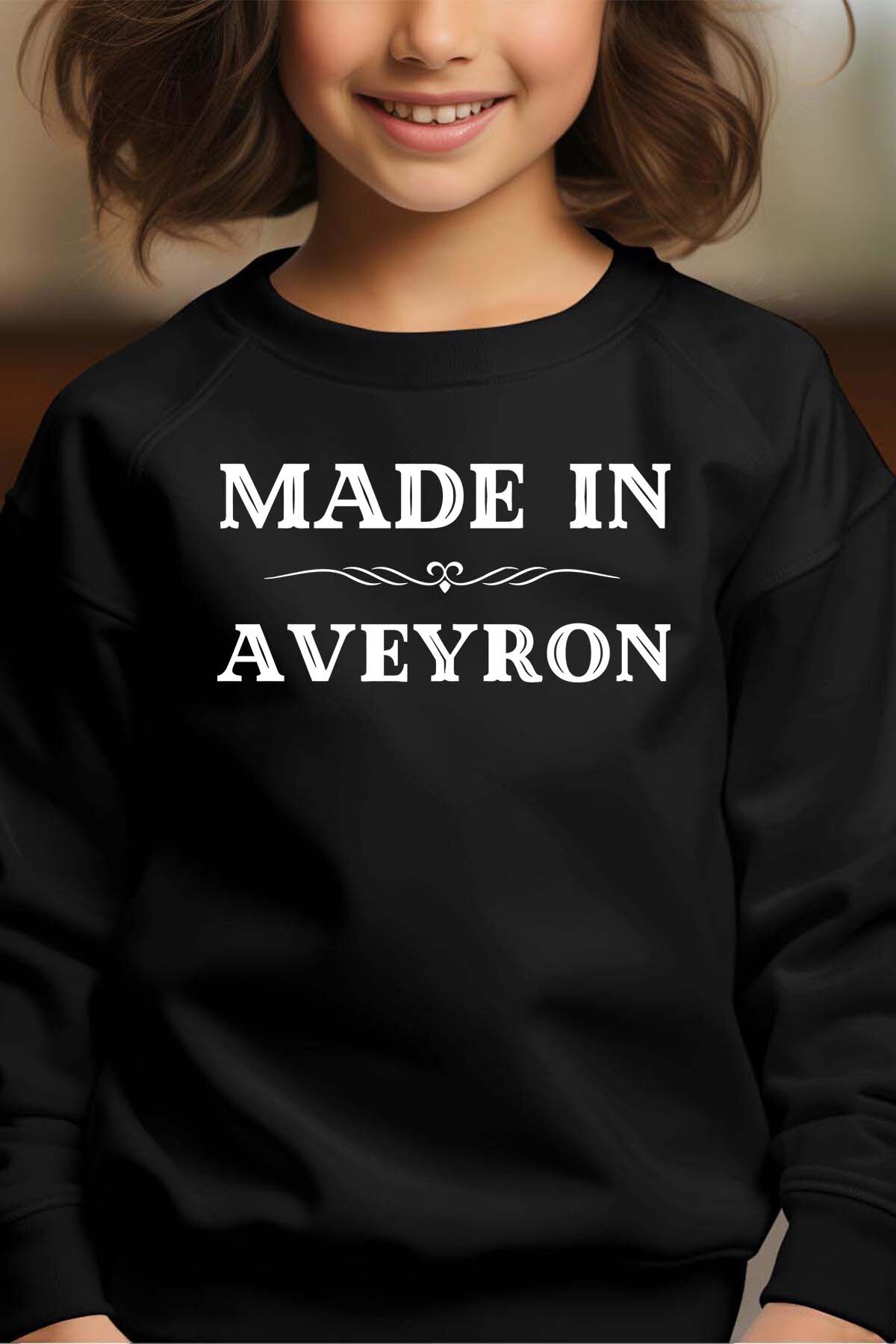 Grossiste I.A.L.D FRANCE - Made Aveyron - Sweat Col Rond Fille