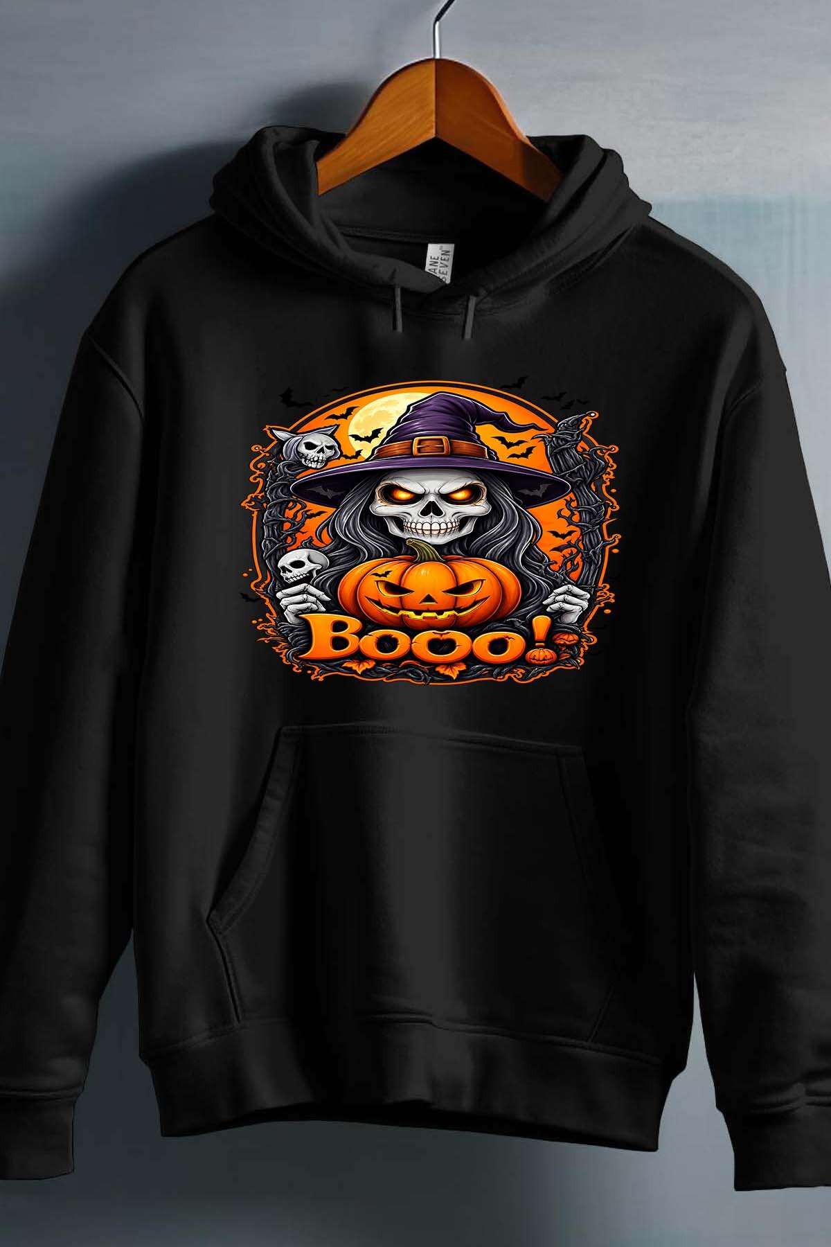 Grossiste I.A.L.D FRANCE - Boo witche halloween - Sweat Capuche Garçon