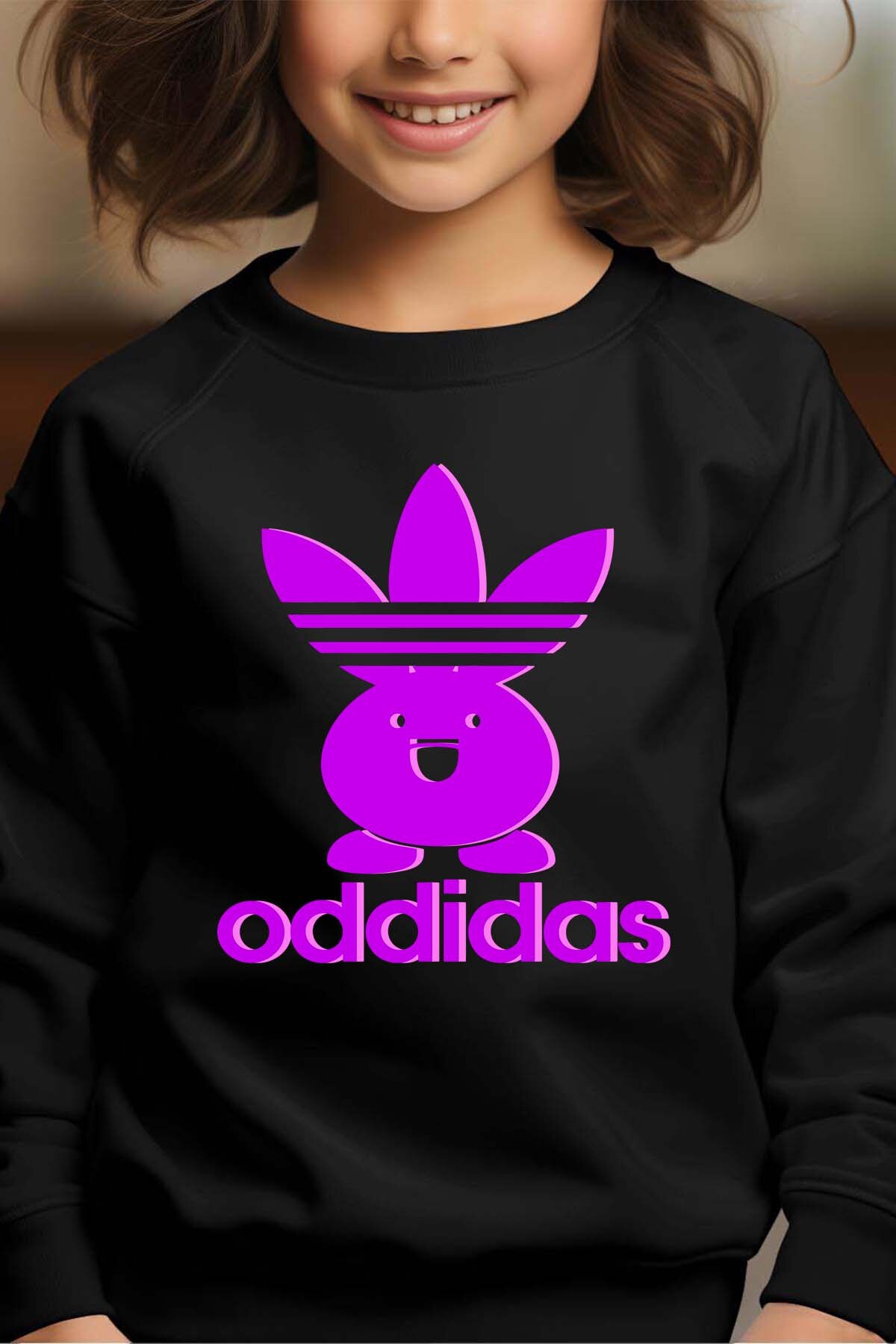 Wholesaler I.A.L.D FRANCE - Oddidas Rose - Crewneck sweatshirt Girl