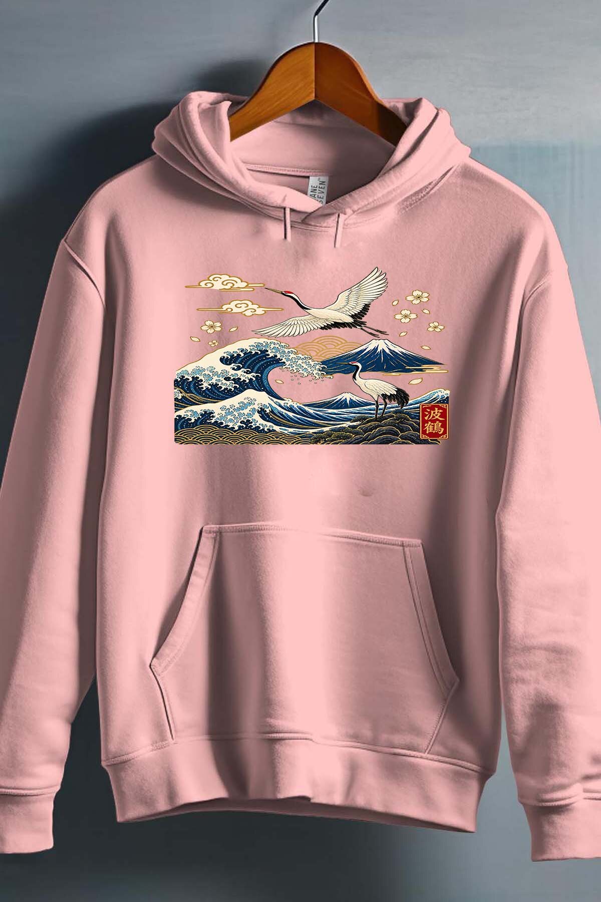 Wholesaler I.A.L.D FRANCE - Japanese Mountain Wave - Hooded sweatshirt Girl