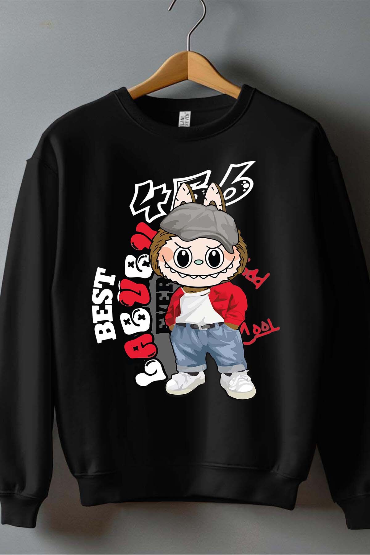 Wholesaler I.A.L.D FRANCE - Best bubu BLANC - Crewneck sweatshirt Boy