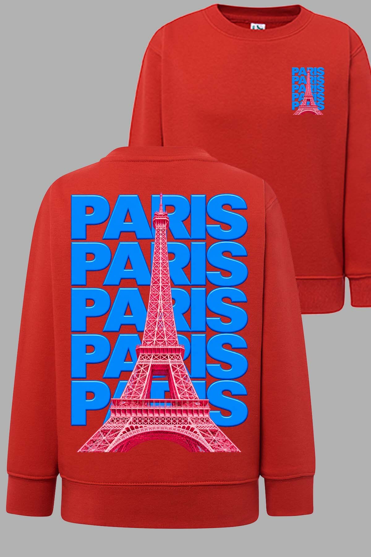Wholesaler I.A.L.D FRANCE - Multi paris TXT - Crewneck sweatshirt Boy