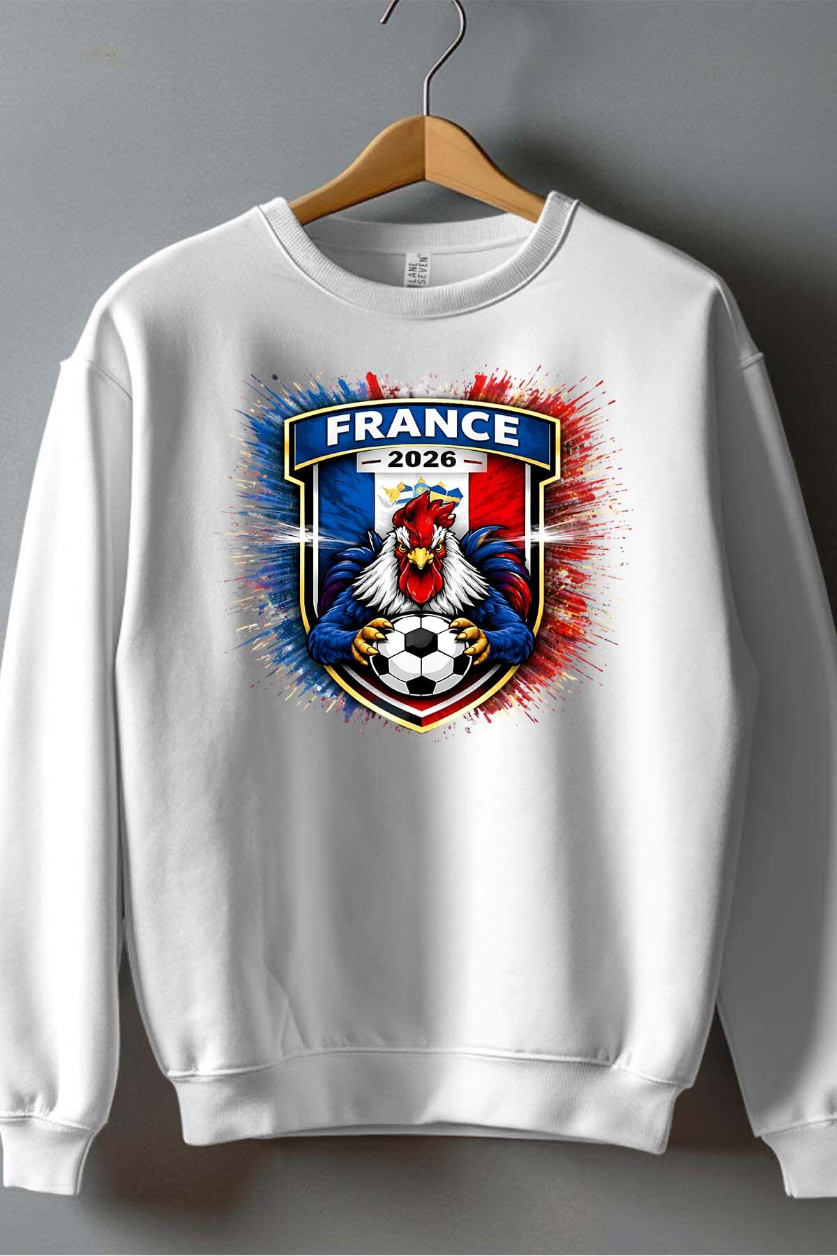 Grossiste I.A.L.D FRANCE - Patch France - Sweat Col Rond Garçon