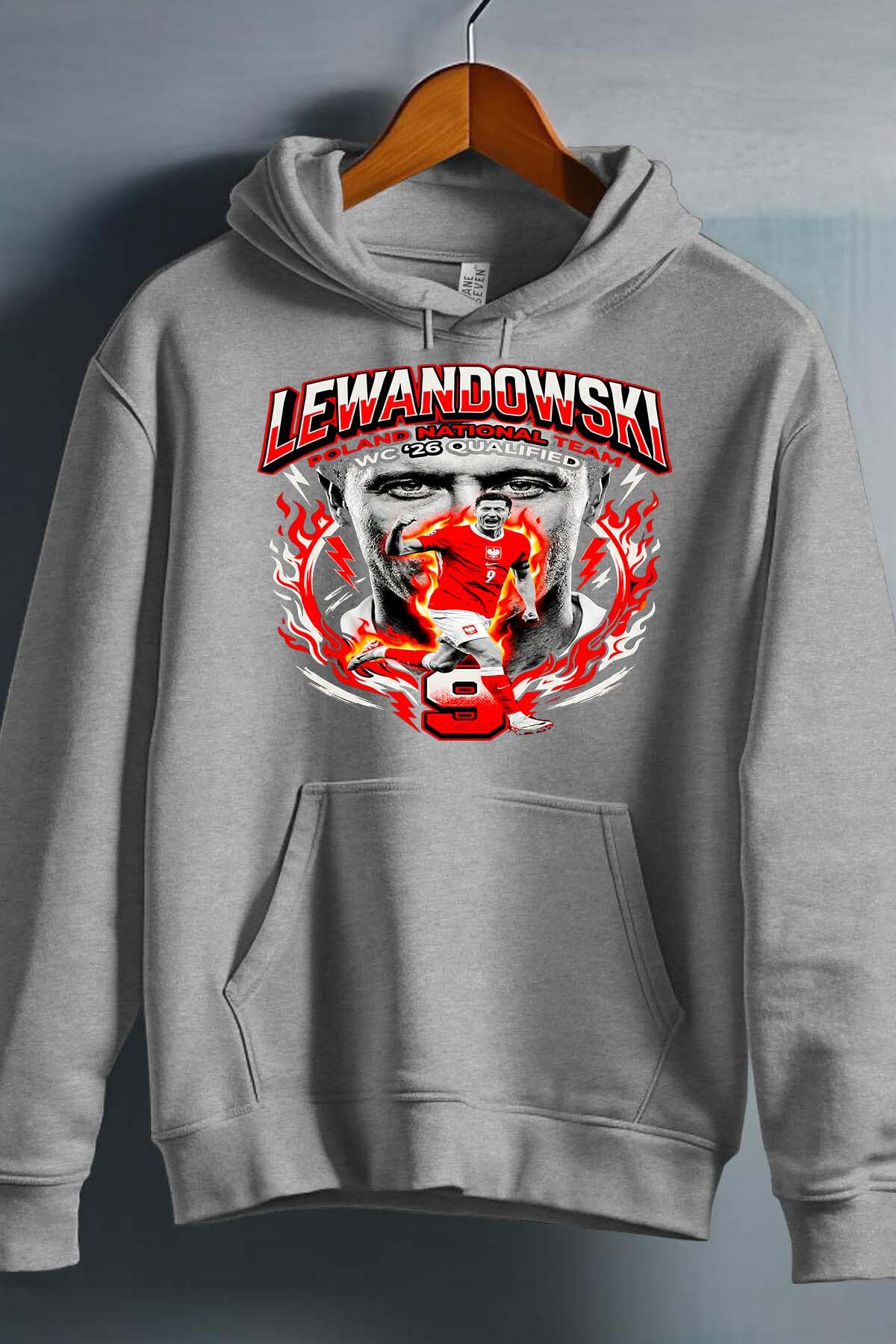 Wholesaler I.A.L.D FRANCE - Lewandowski BOOTLEG1 - Hooded sweatshirt Boy