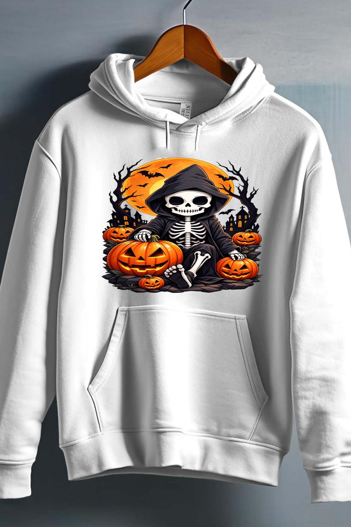 Grossiste I.A.L.D FRANCE - Skull grave haloween - Sweat Capuche Fille
