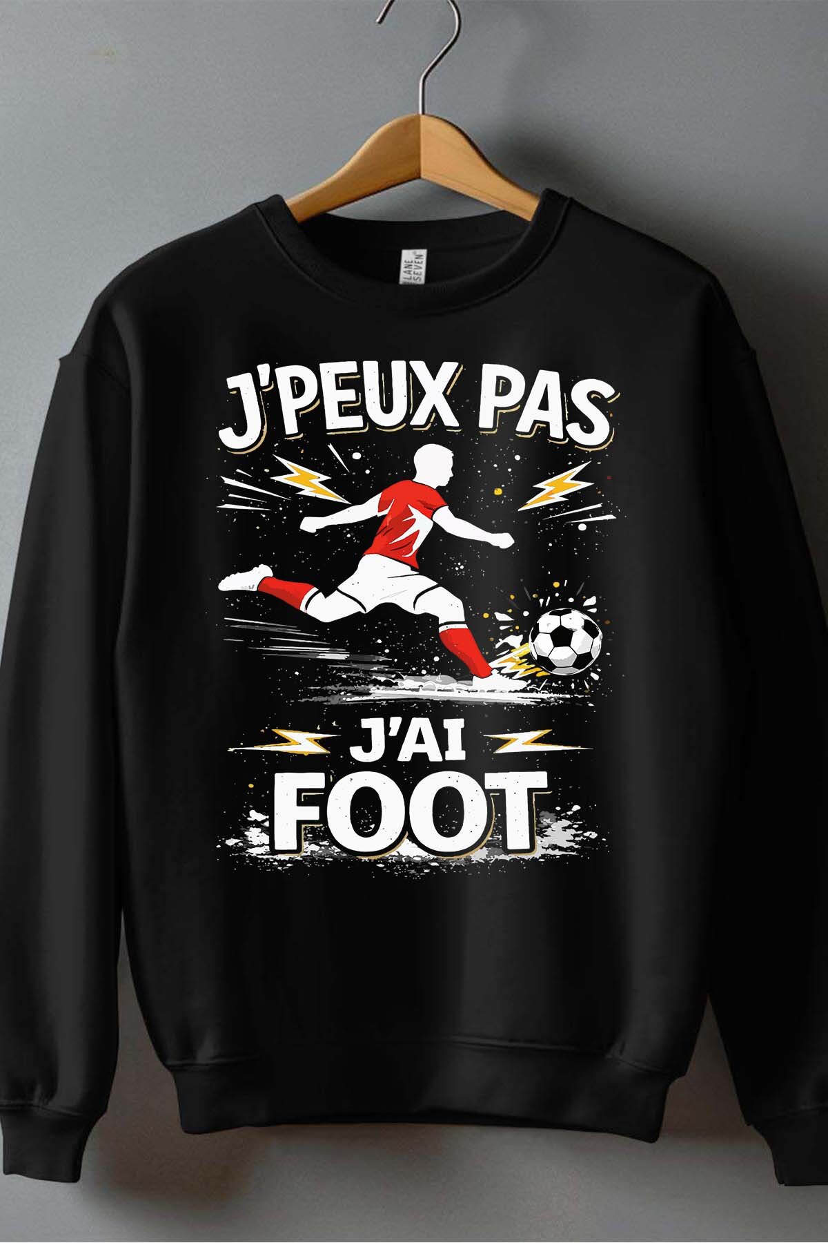 Grossiste I.A.L.D FRANCE - Peux pas... Foot Styl - Sweat Col Rond Garçon