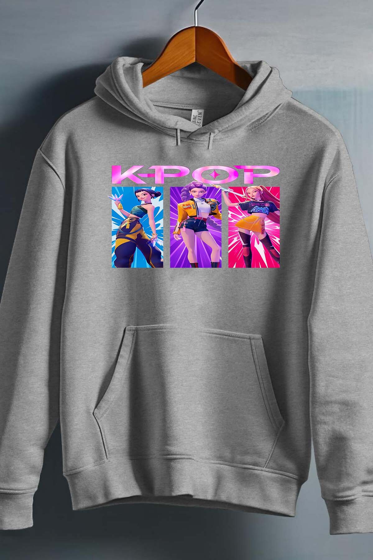 Mayorista I.A.L.D FRANCE - Trio Kpop Rose - Sudadera con capucha para niña