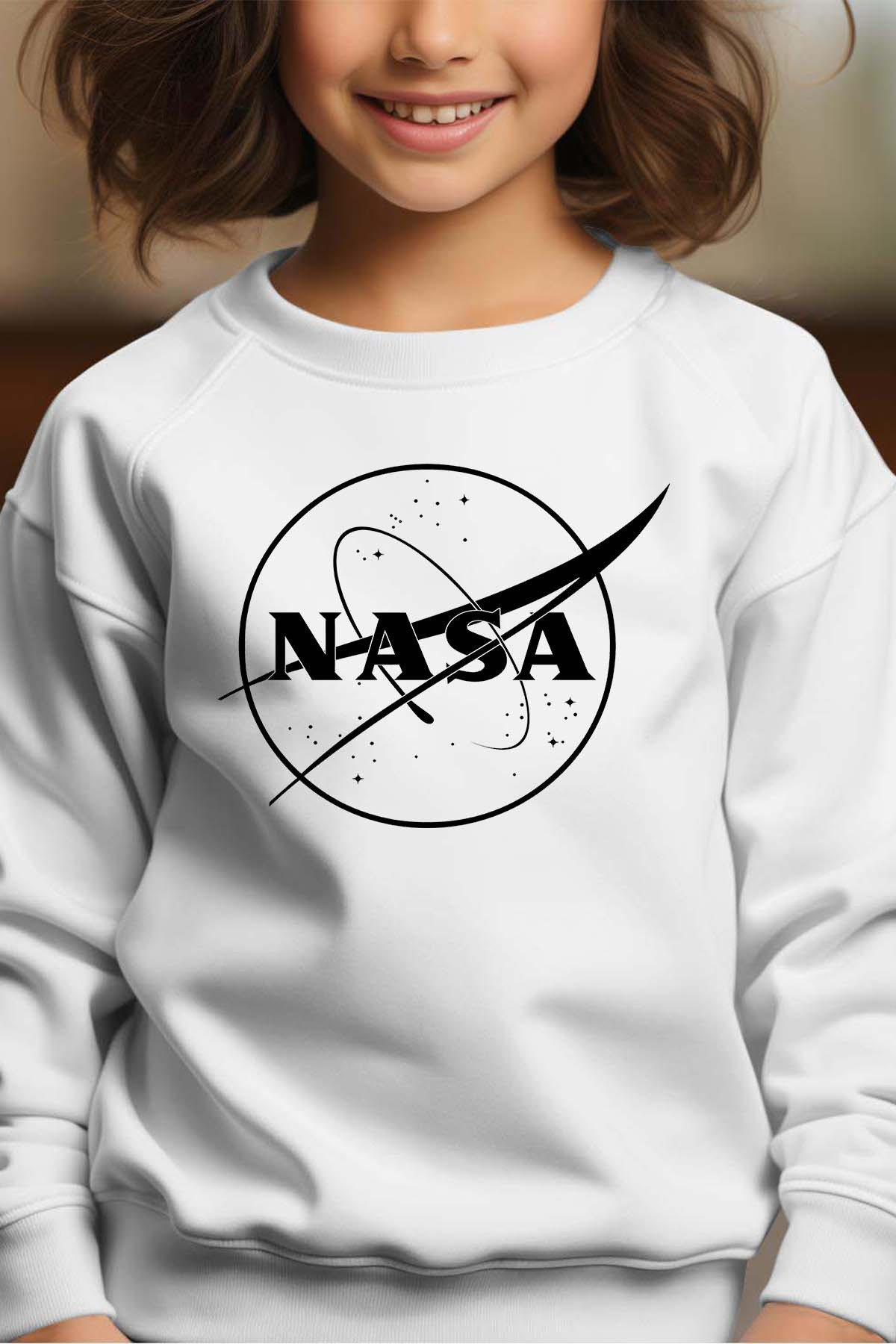 Großhändler I.A.L.D FRANCE - B&B nasa – Rundhals-Sweatshirt für Mädchen
