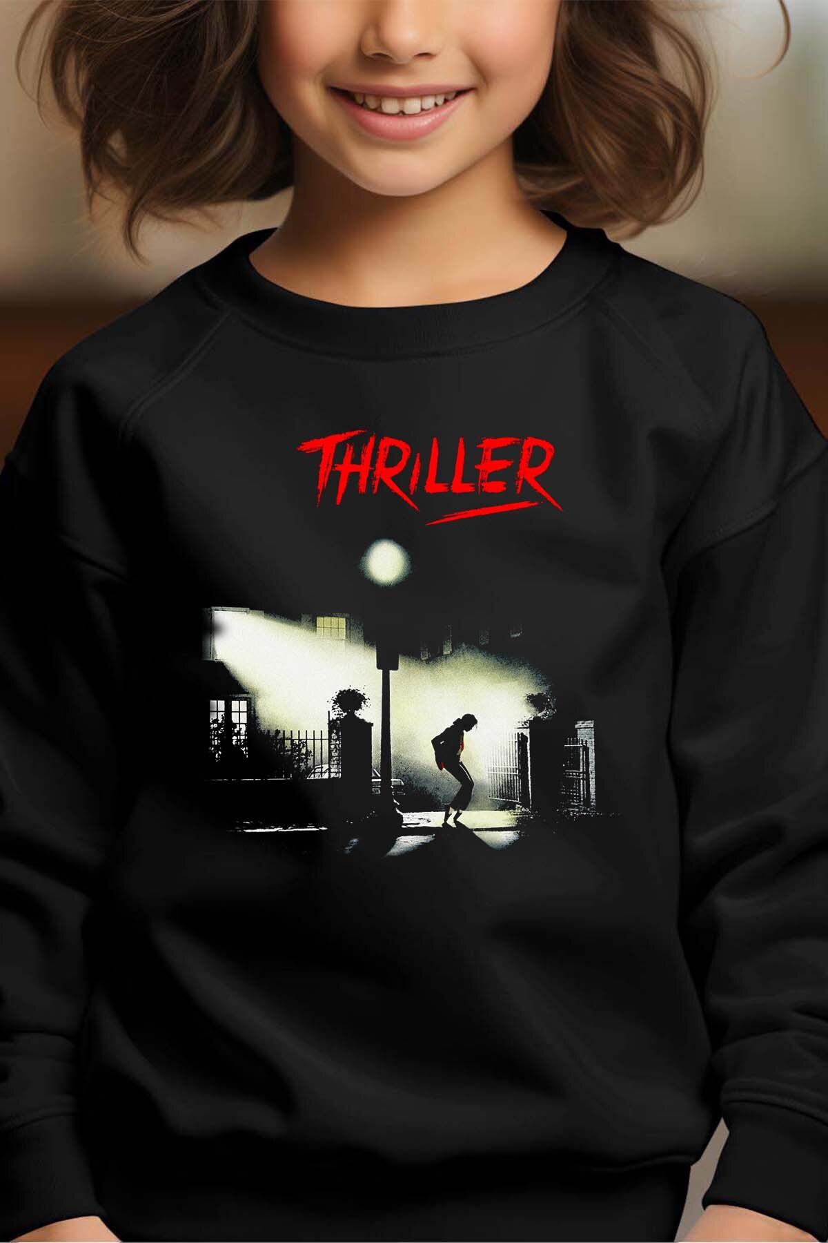 Grossiste I.A.L.D FRANCE - Midnight Thriller - Sweat Col Rond Fille