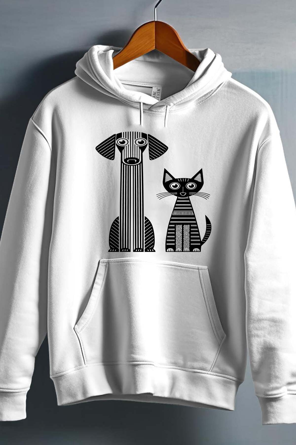 Grossista I.A.L.D FRANCE - Black & Meow - Felpa con cappuccio per ragazza