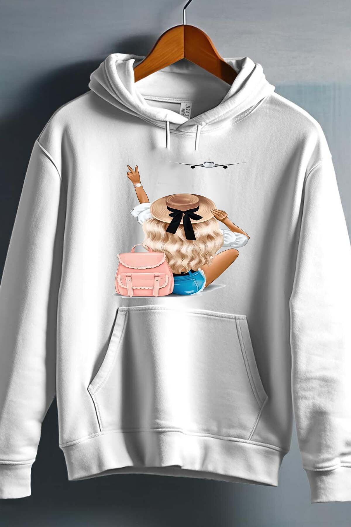 Grossiste I.A.L.D FRANCE - Travel Mood - Sweat Capuche Fille