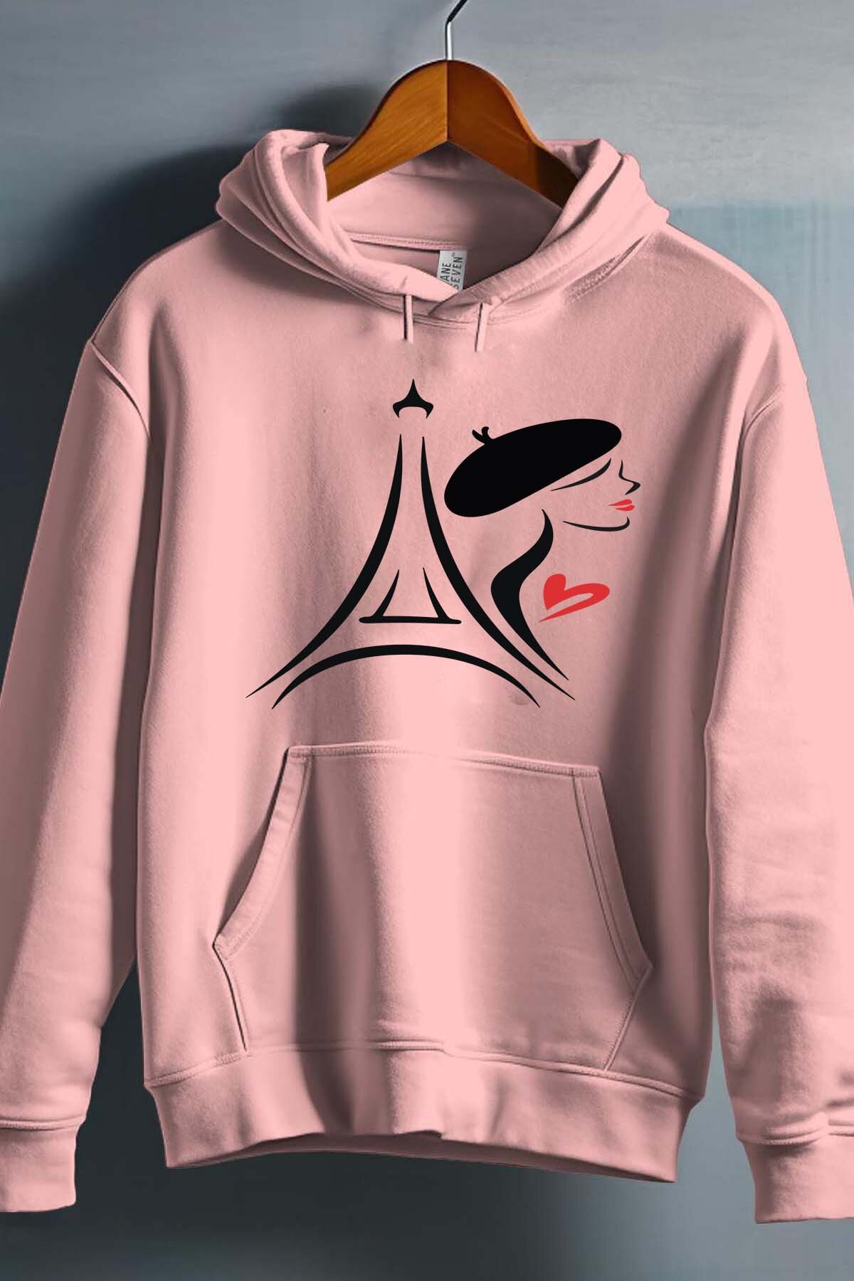 Grossista I.A.L.D FRANCE - Eiffel Ragazza Panam - Felpa con cappuccio per ragazza
