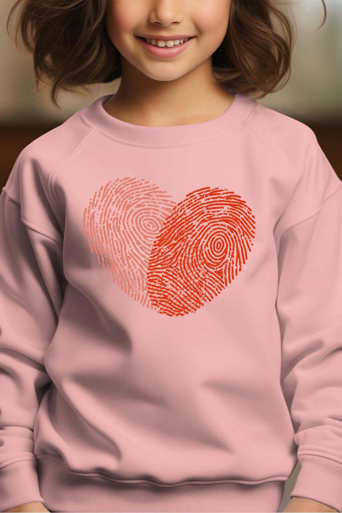 Großhändler I.A.L.D FRANCE - ADN Coeur - Rundhals-Sweatshirt Mädchen