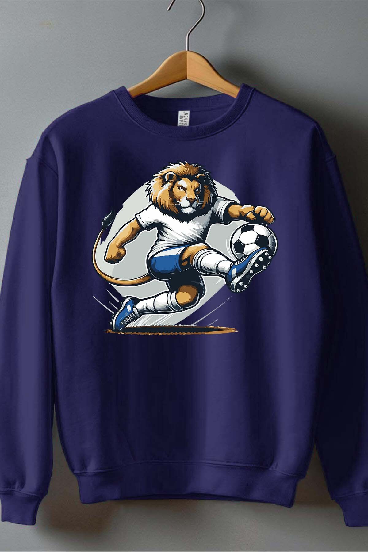 Großhändler I.A.L.D FRANCE - Lion Attaquant - Jungen Crewneck-Sweatshirt