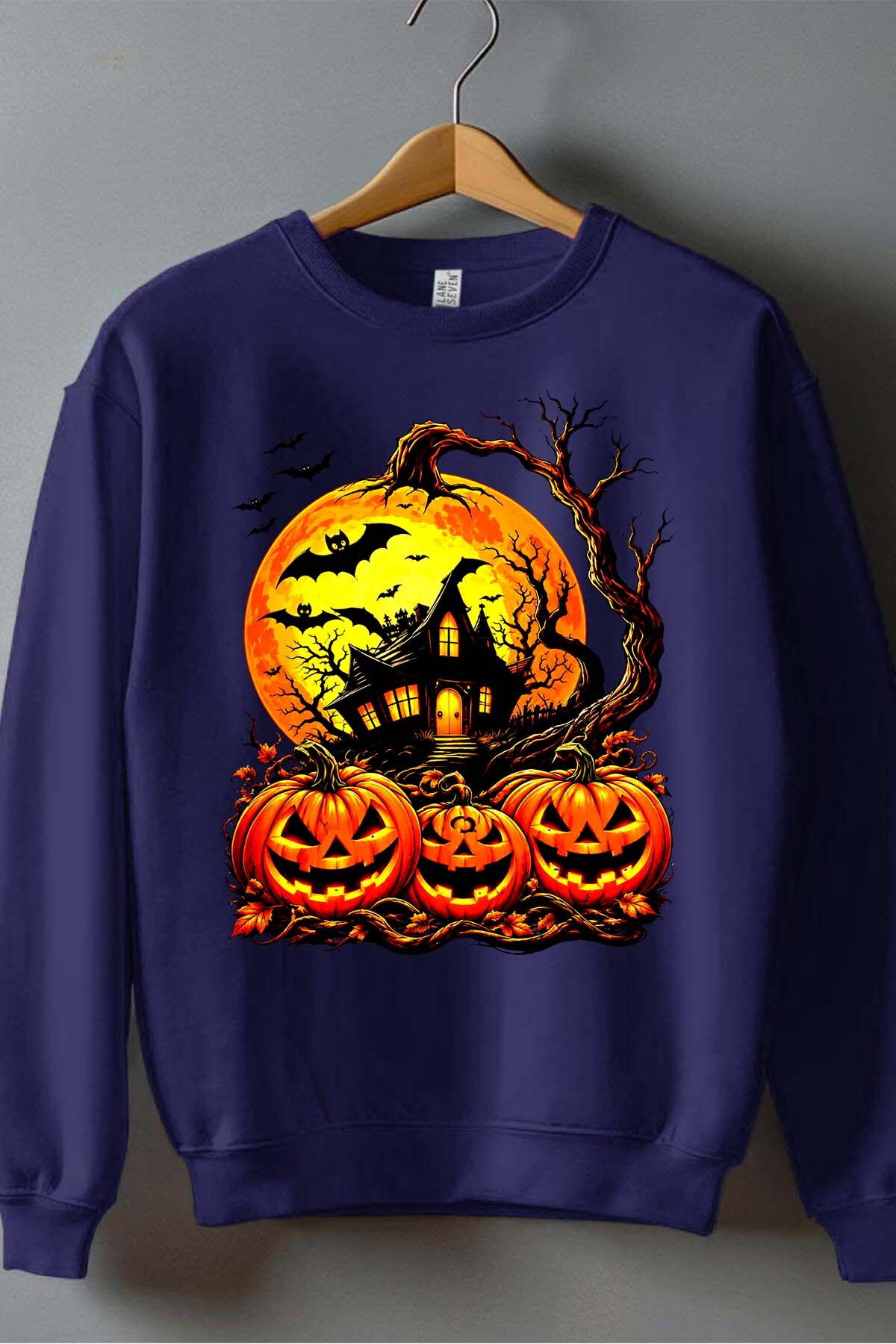 Grossiste I.A.L.D FRANCE - Halloween castle - Sweat Col Rond Garçon