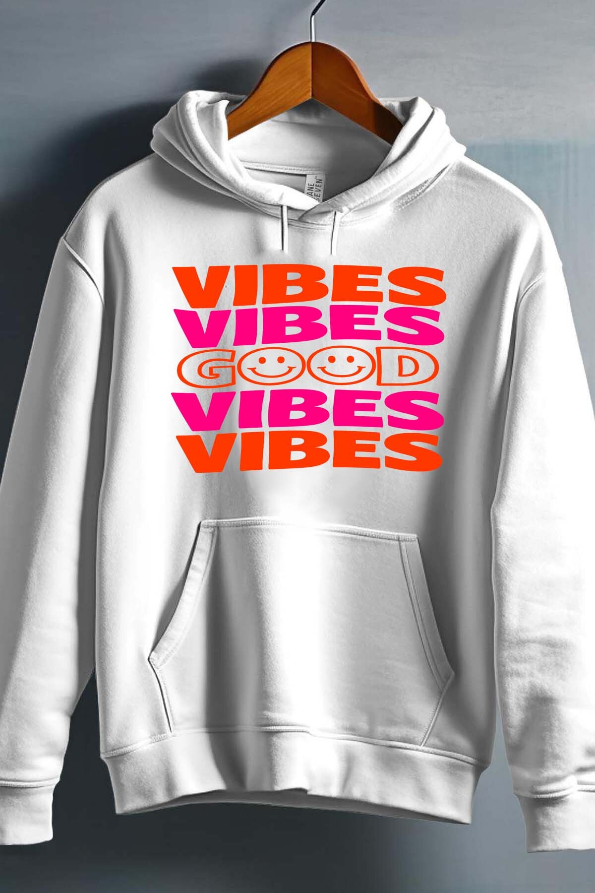 Grossiste I.A.L.D FRANCE - 4 Vibes Good v2 - Sweat Capuche Fille