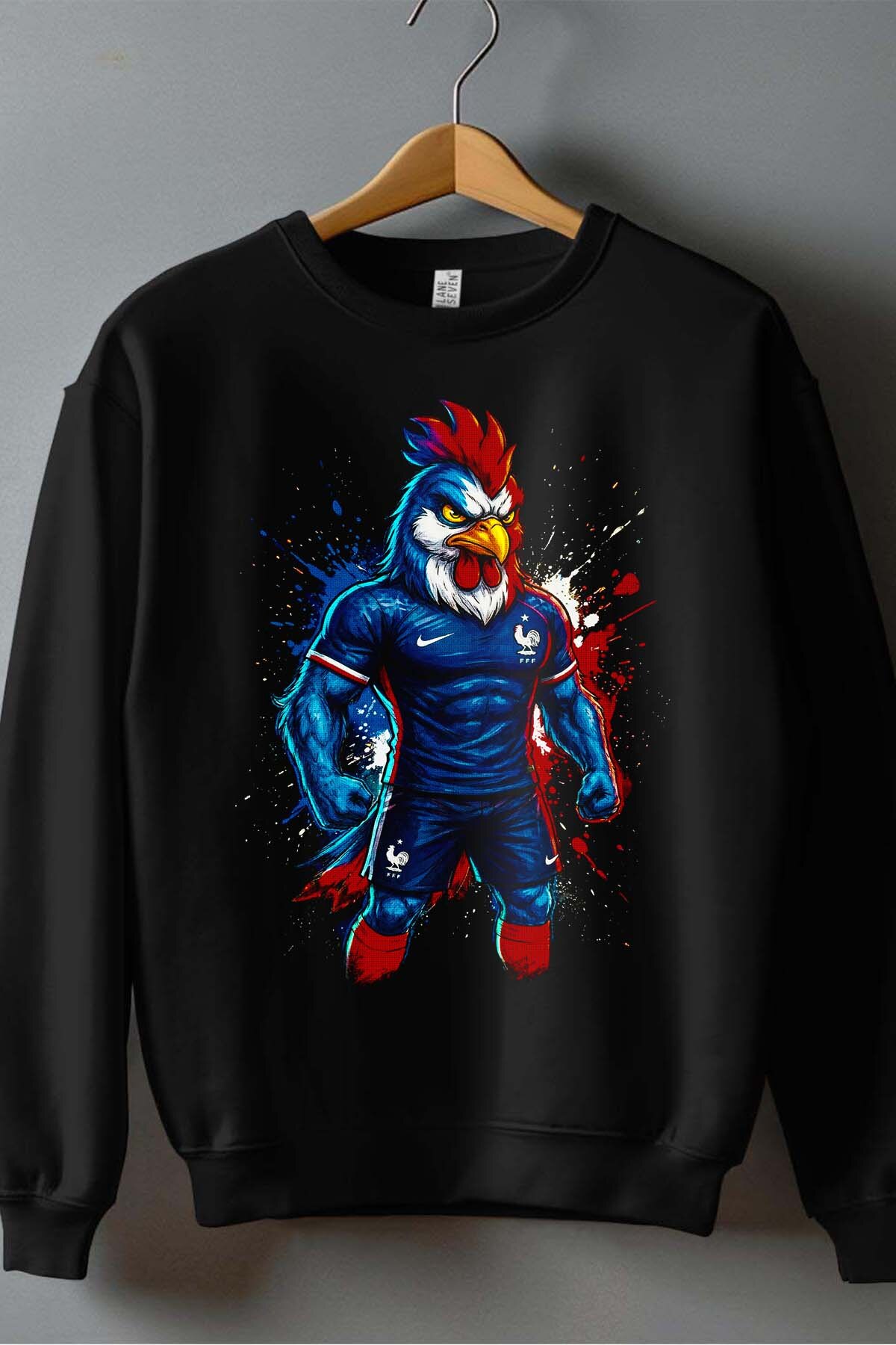 Grossiste I.A.L.D FRANCE - France 3 Mascot - Sweat Col Rond Garçon