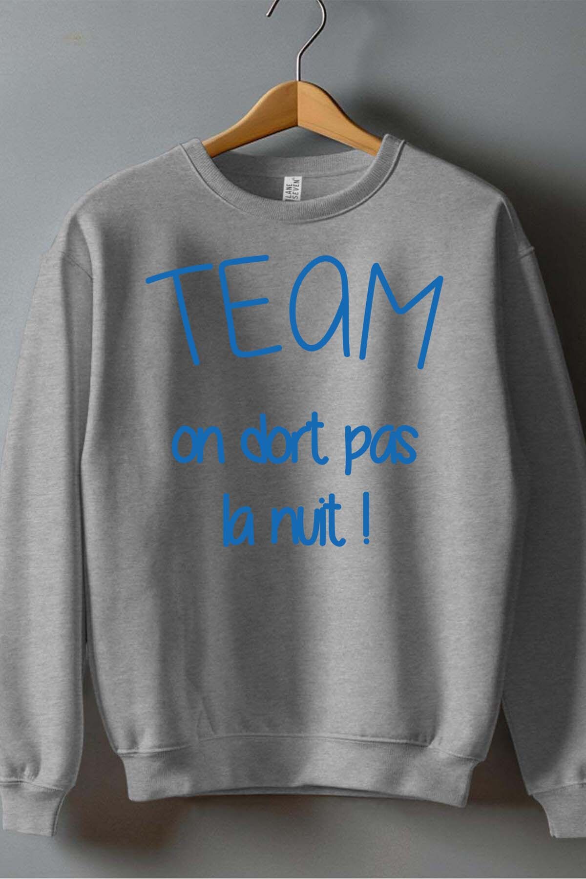 Grossiste I.A.L.D FRANCE - Team dort pas - Sweat Col Rond Garçon