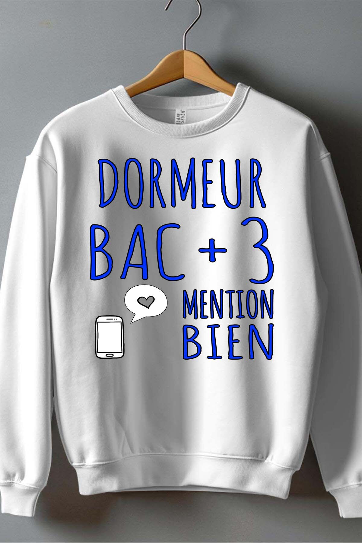 Grossiste I.A.L.D FRANCE - Dormeur Bac +3 - Sweat Col Rond Garçon
