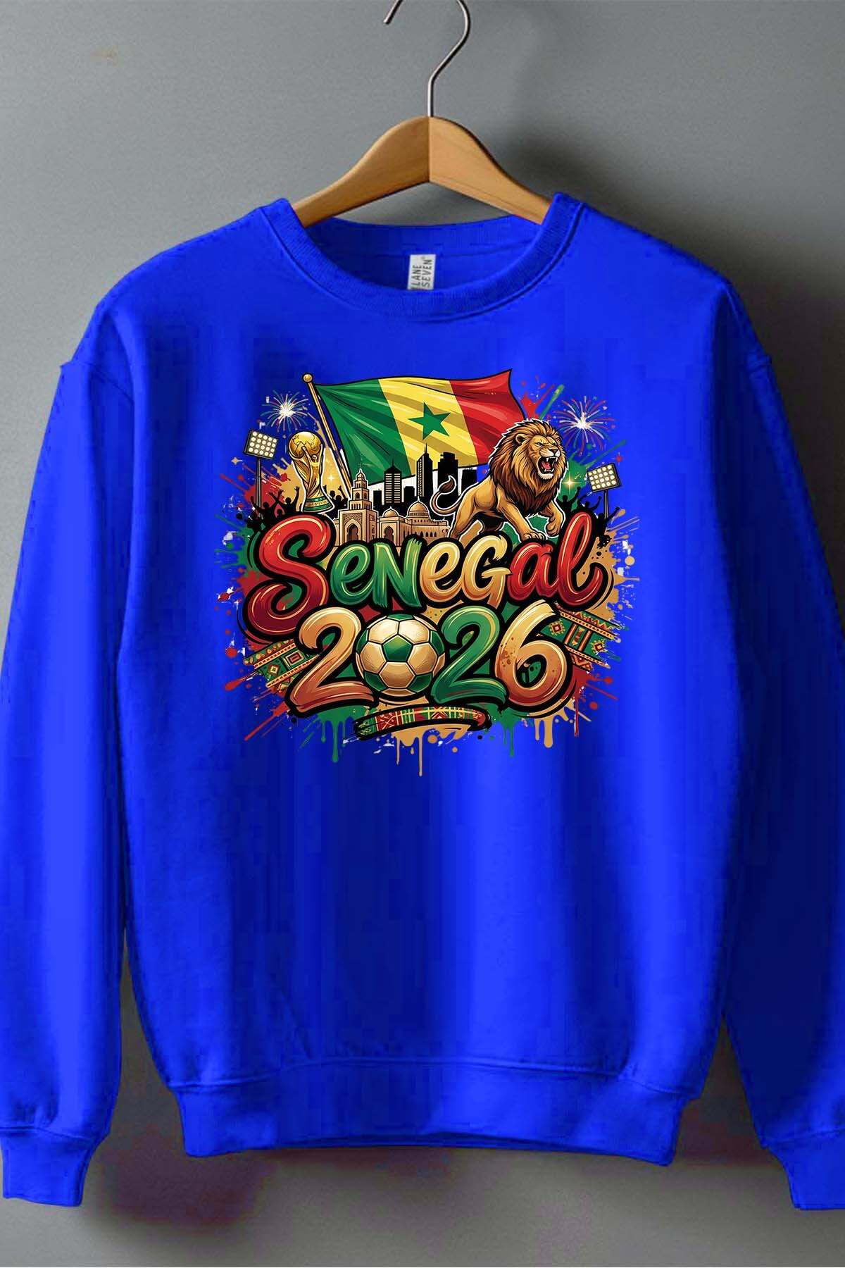 Grossiste I.A.L.D FRANCE - Cdm26 Senegal - Sweat Col Rond Garçon