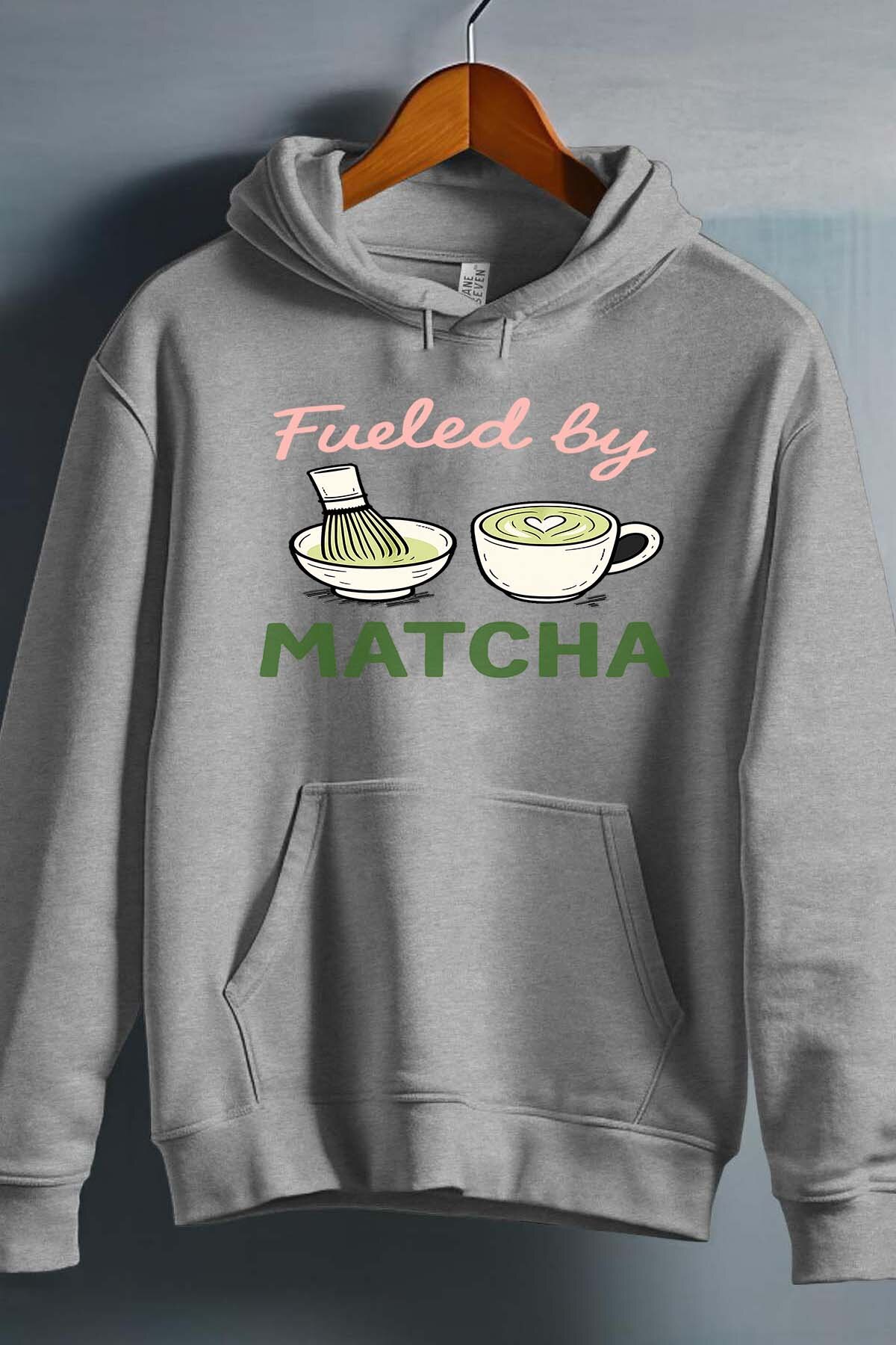 Grossiste I.A.L.D FRANCE - Fueled by matcha - Sweat Capuche Fille