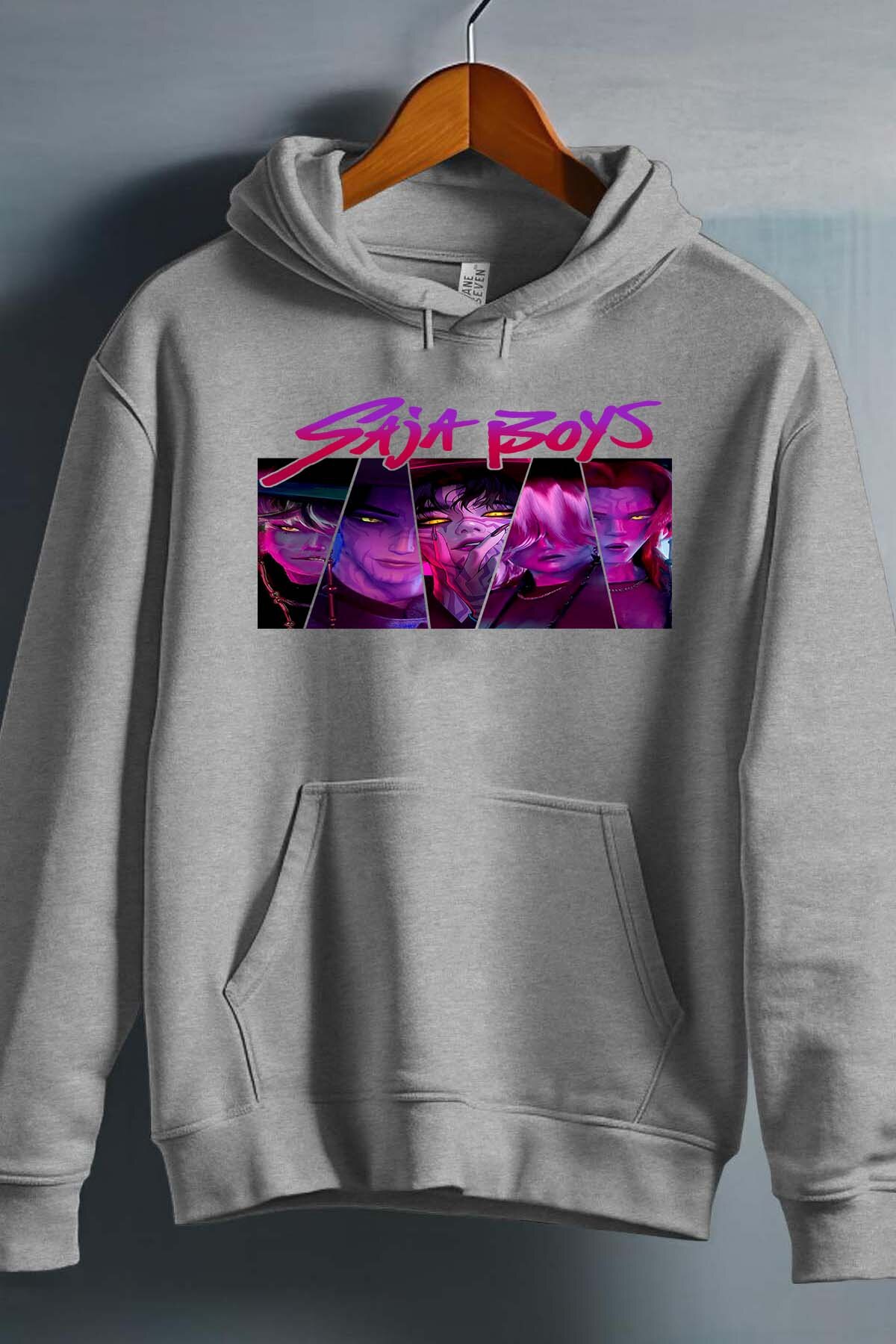 Grossista I.A.L.D FRANCE - Saja Boys Triangle - Felpa con cappuccio per ragazza