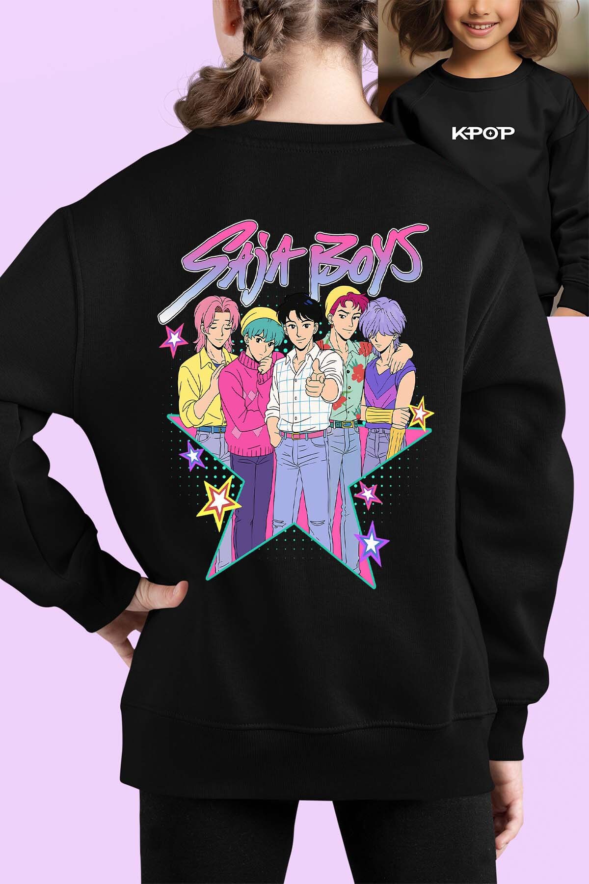 Wholesaler I.A.L.D FRANCE - Star Saja Boys - Crewneck sweatshirt Girl